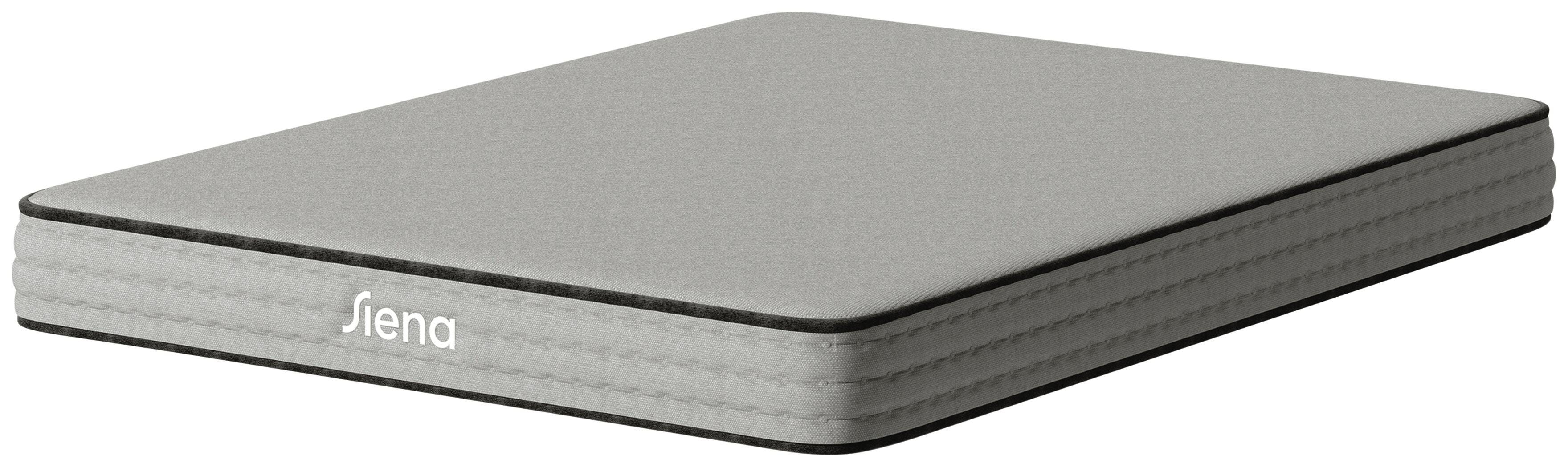 Siena Essential Hybrid 6 Inch Queen Mattress, Gray, large