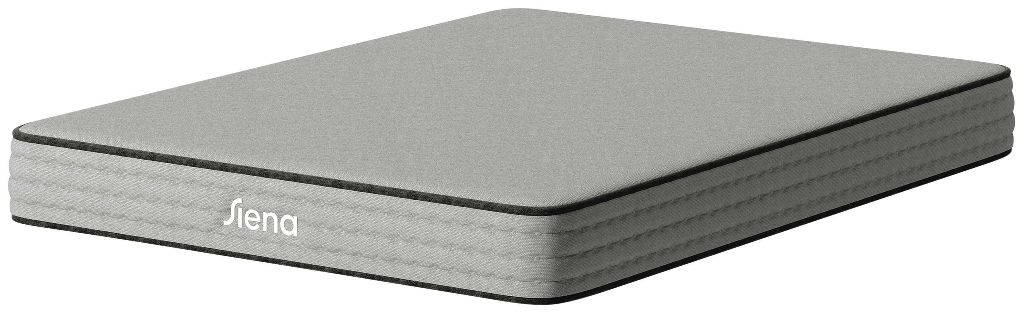 Siena Essential Hybrid 8 Inch Queen Mattress, Gray, large