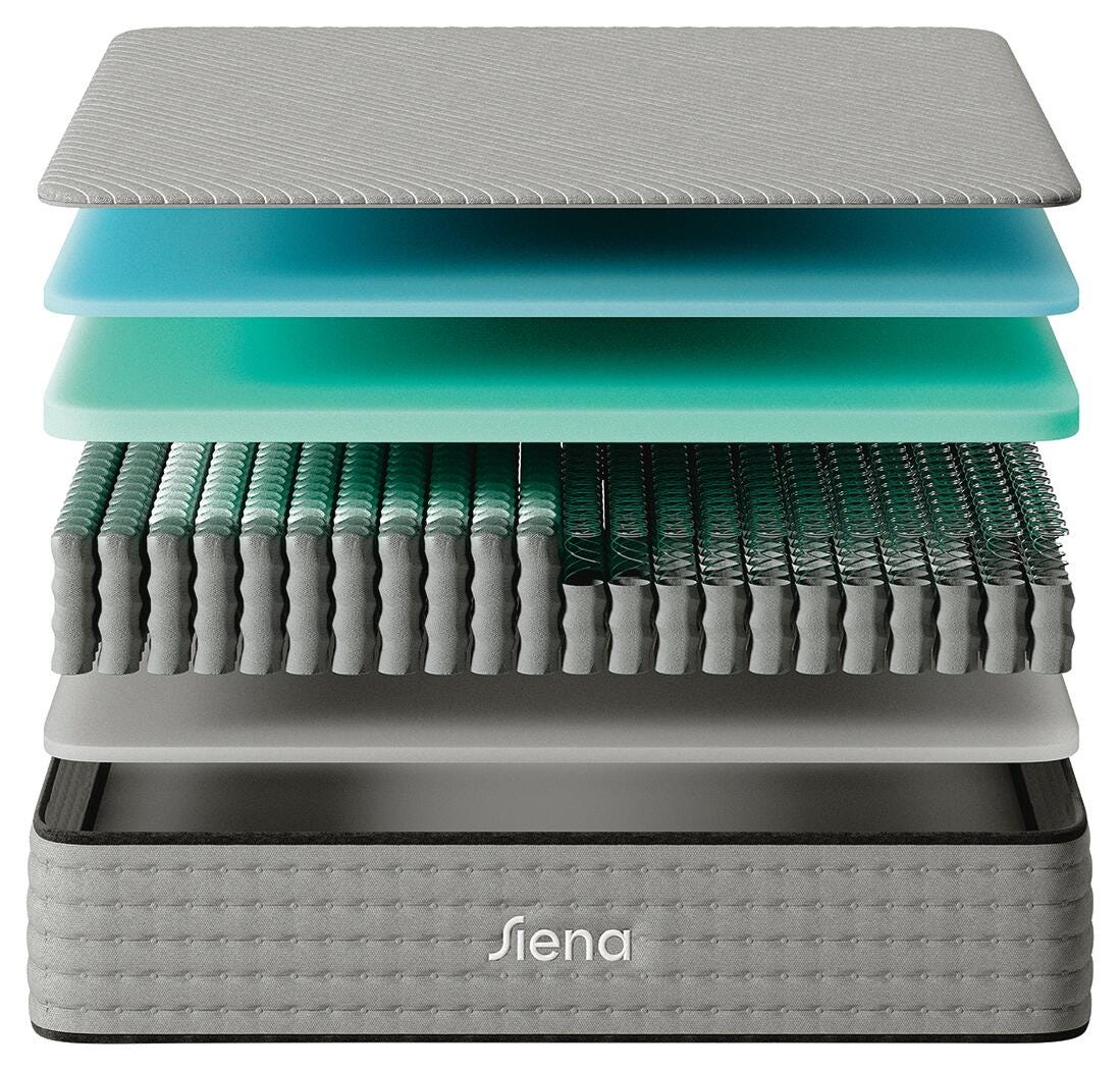 Siena Signature Hybrid 12 Inch Twin XL Mattress | Ashley
