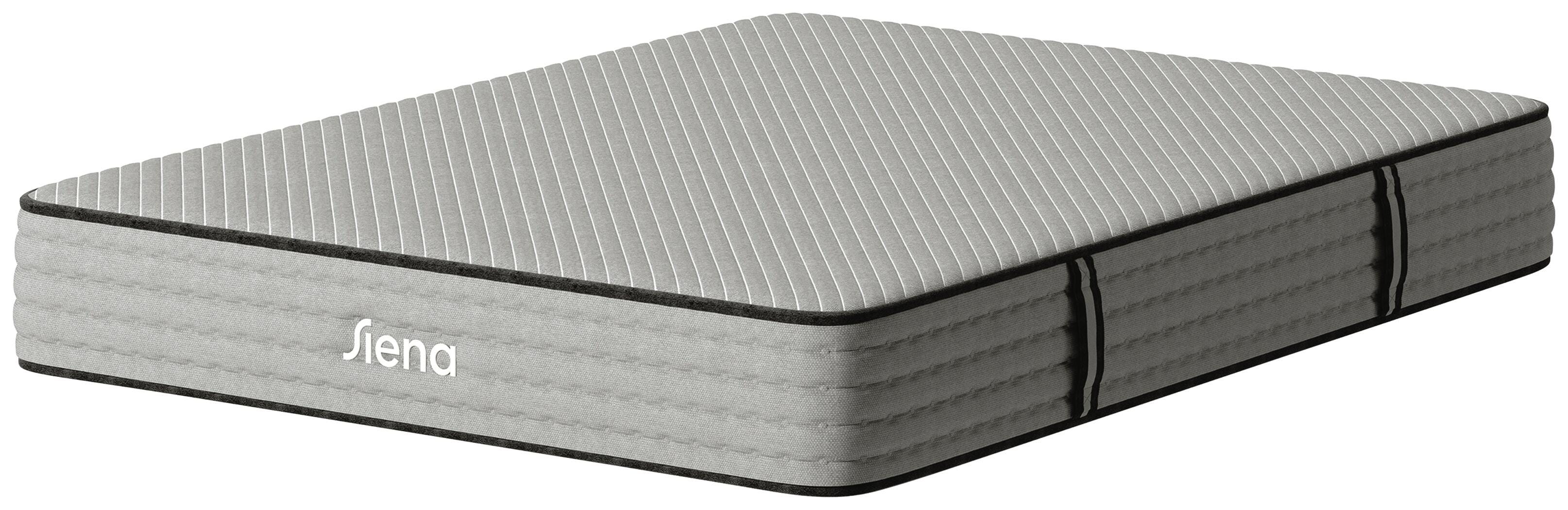 Siena Signature Hybrid 10 Inch Queen Mattress, Gray, large
