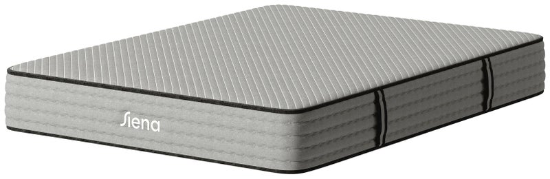 Siena Signature Hybrid 10 Inch King Mattress, Gray
