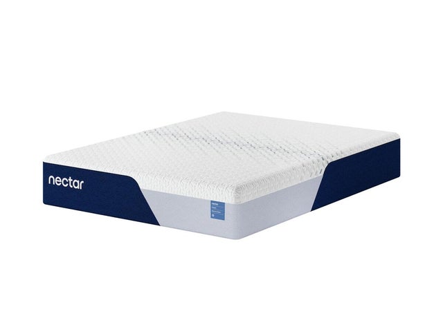 Nectar Classic Memory Foam Queen Mattress, White