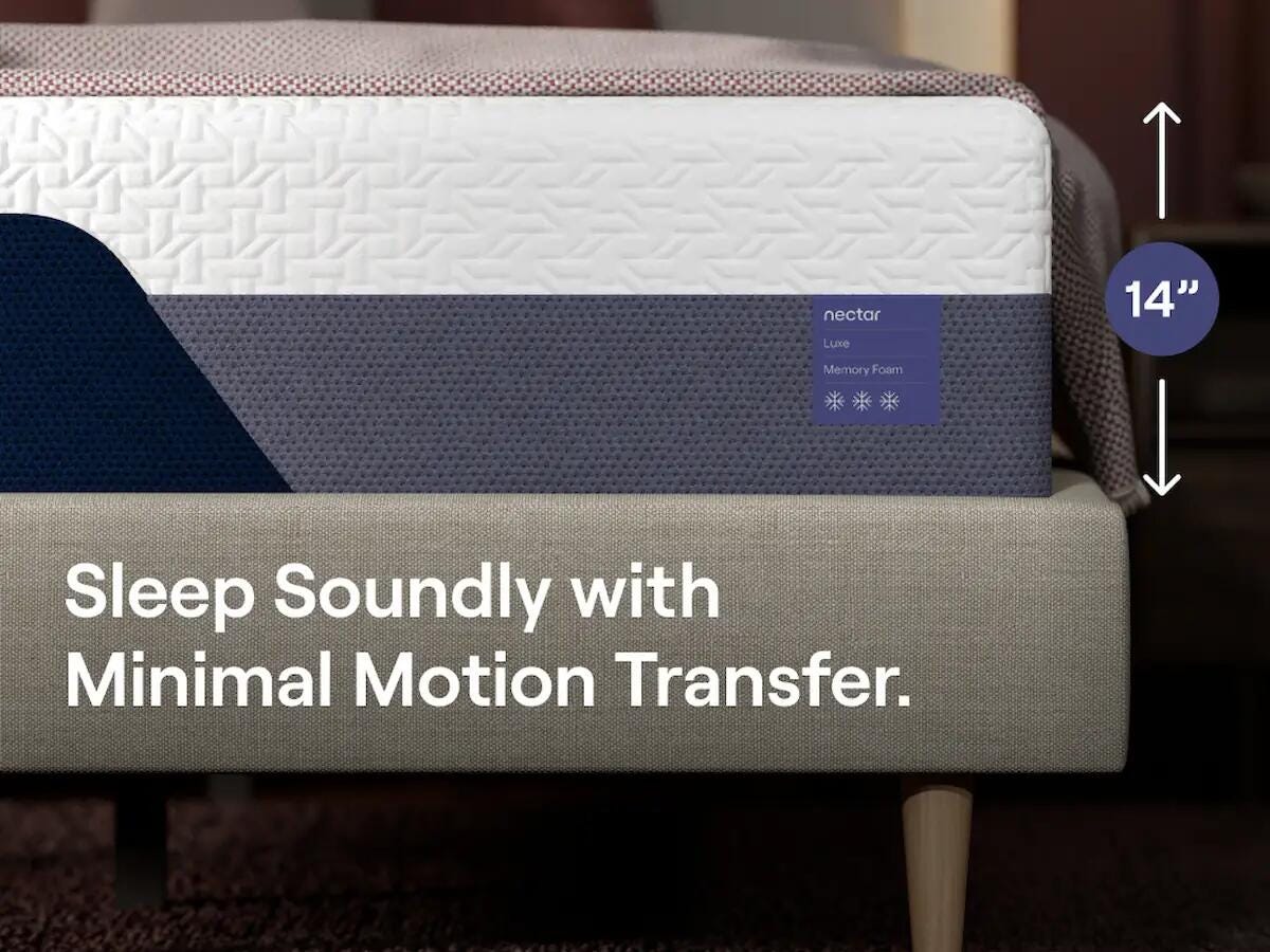 Nectar Luxe Memory Foam Full Mattress - image 8