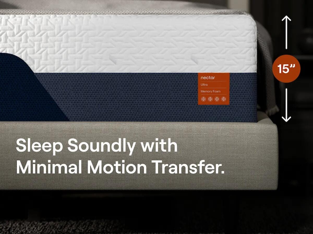 Nectar Ultra Memory Foam Full Mattress - image 8