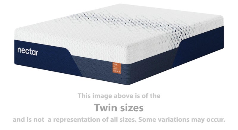 Nectar Ultra Memory Foam King Mattress, White