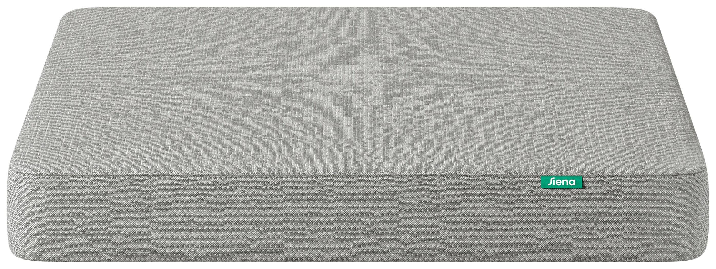 Siena Essential Memory Foam 8 Inch Queen Mattress, Gray, rollover