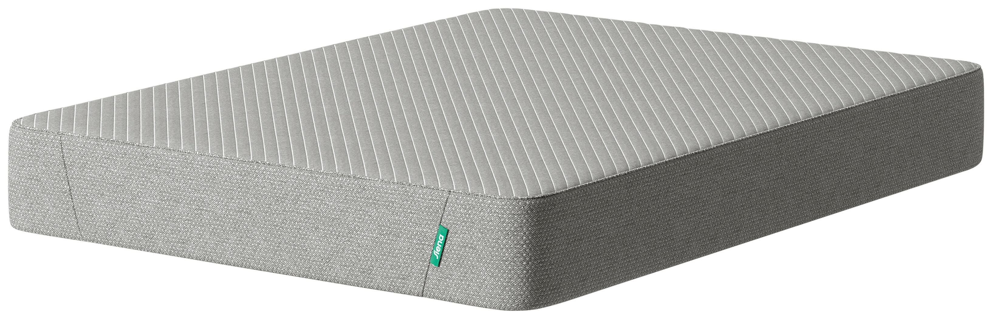 Siena Essential Memory Foam 10 Inch Queen Mattress, Gray, large