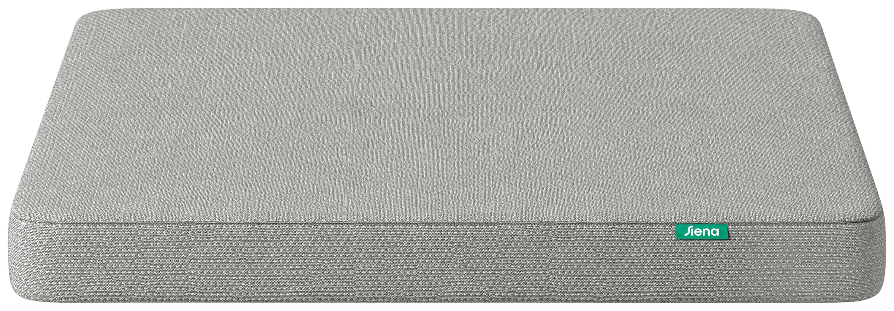 Siena Essential Memory Foam 6 Inch Queen Mattress, Gray, rollover