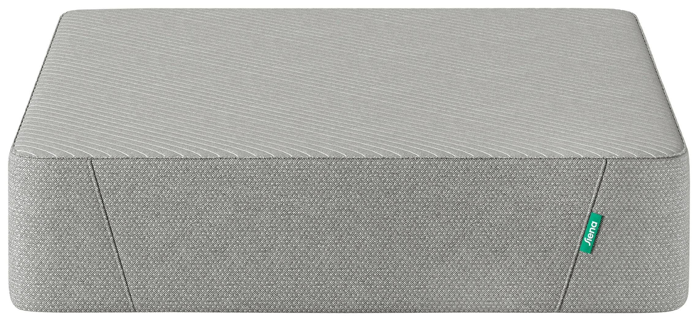 Siena Signature Memory Foam 14 Inch Queen Mattress, Gray, rollover