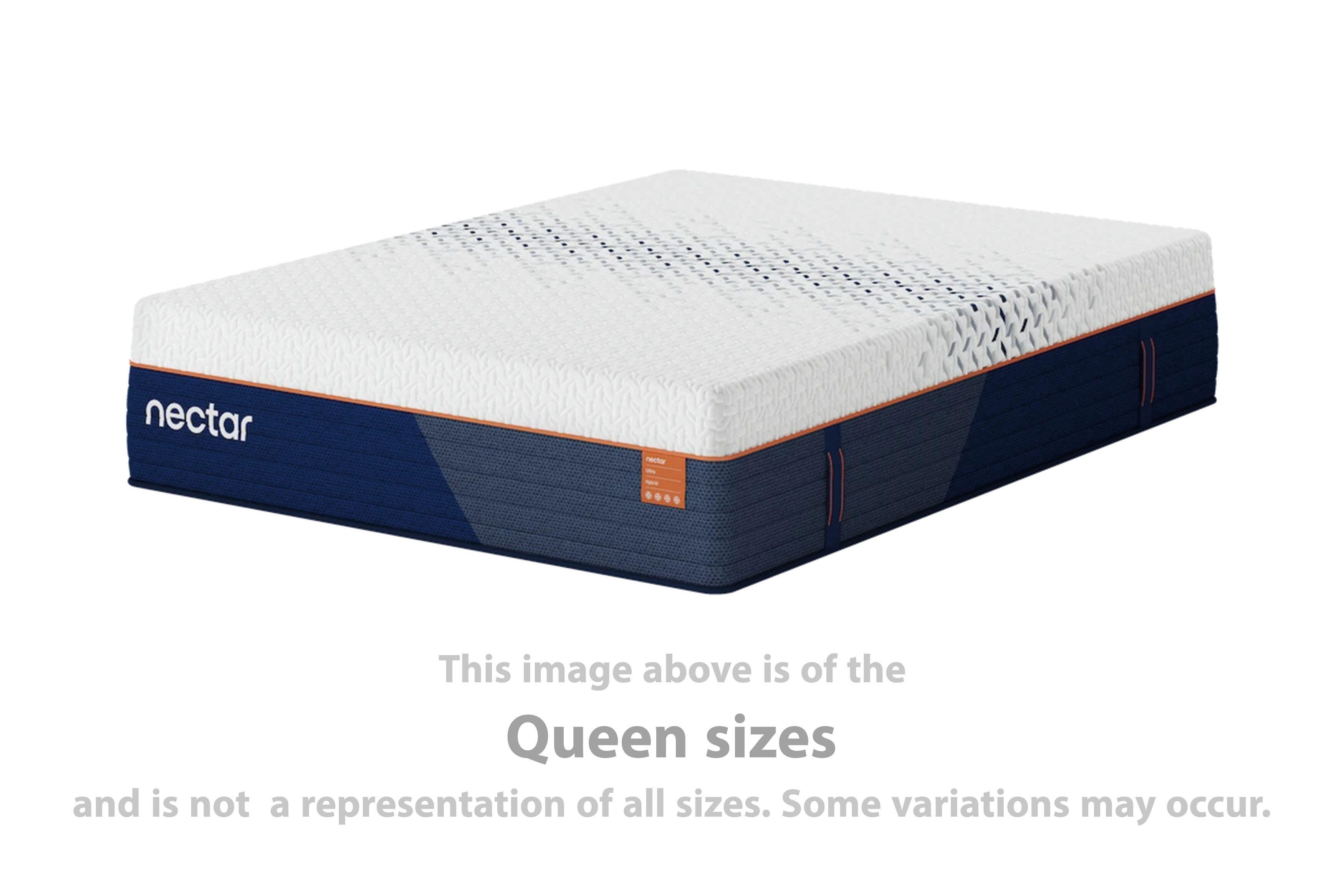 Nectar Ultra Hybrid King Mattress, White
