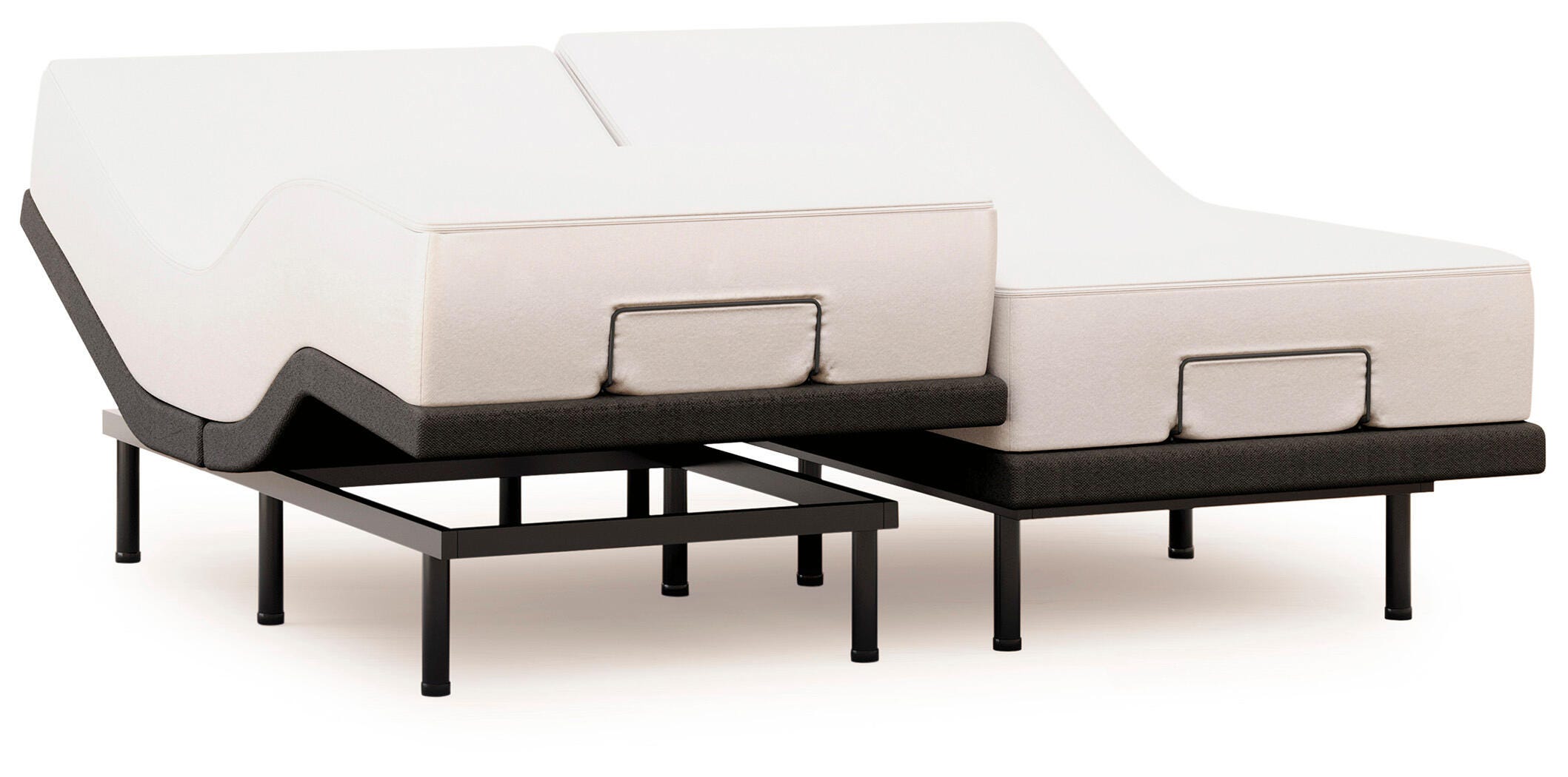 Comfort Premier Adj Base Split California King Adjustable Base, Black, large