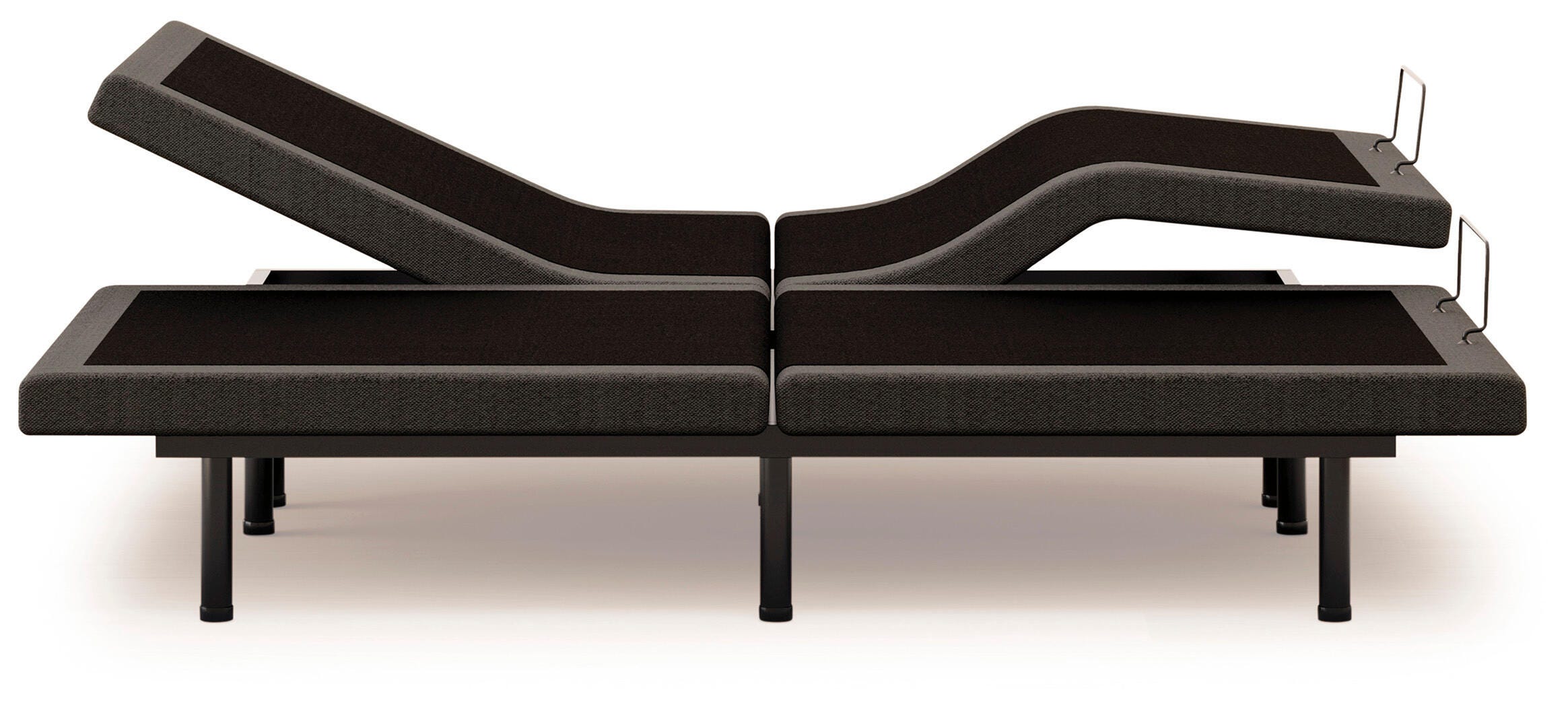 Comfort Premier Adj Base Split California King Adjustable Base, Black, large