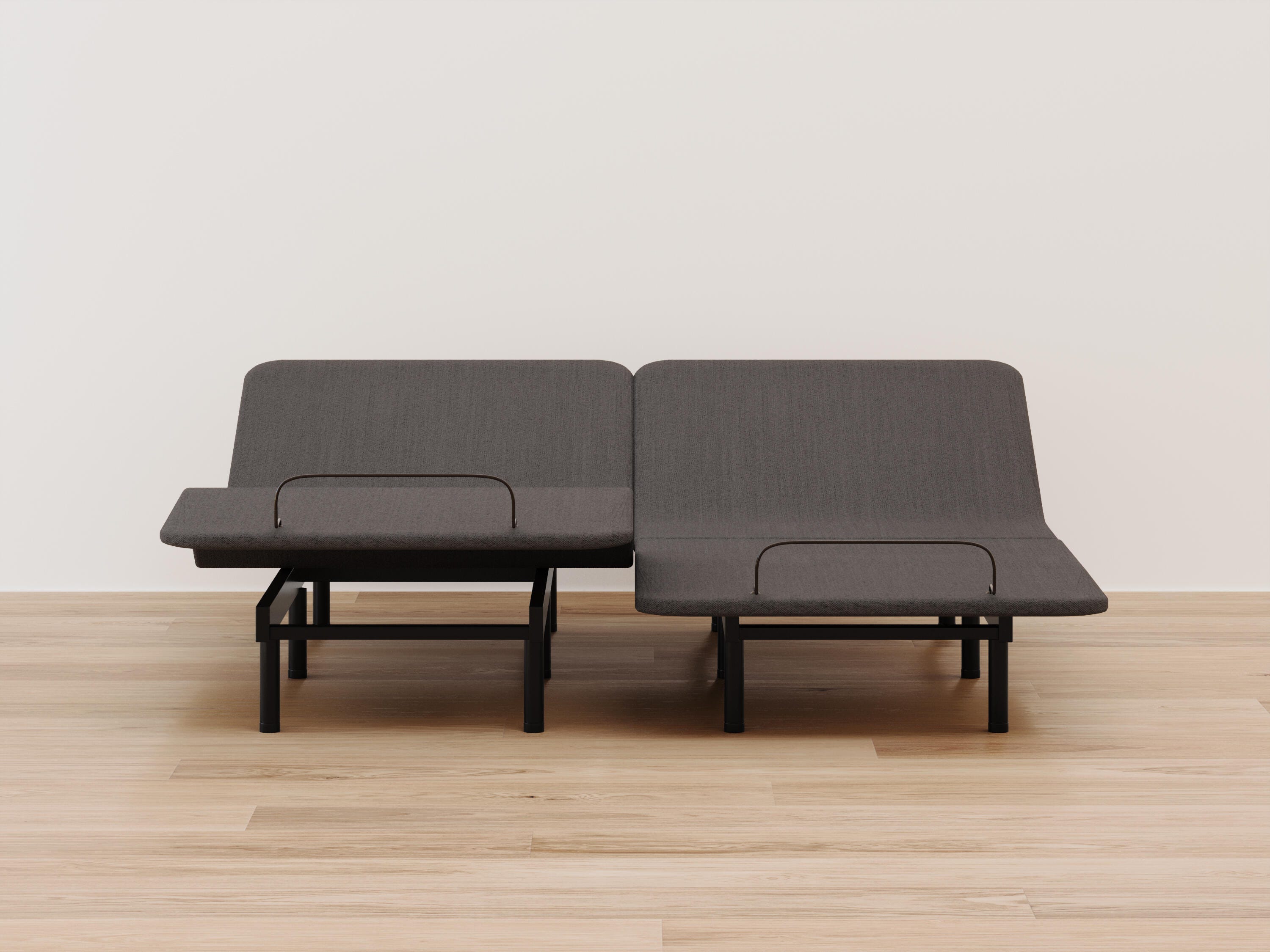 Comfort Classic Adj Base Split California King Adjustable Base, Black, large