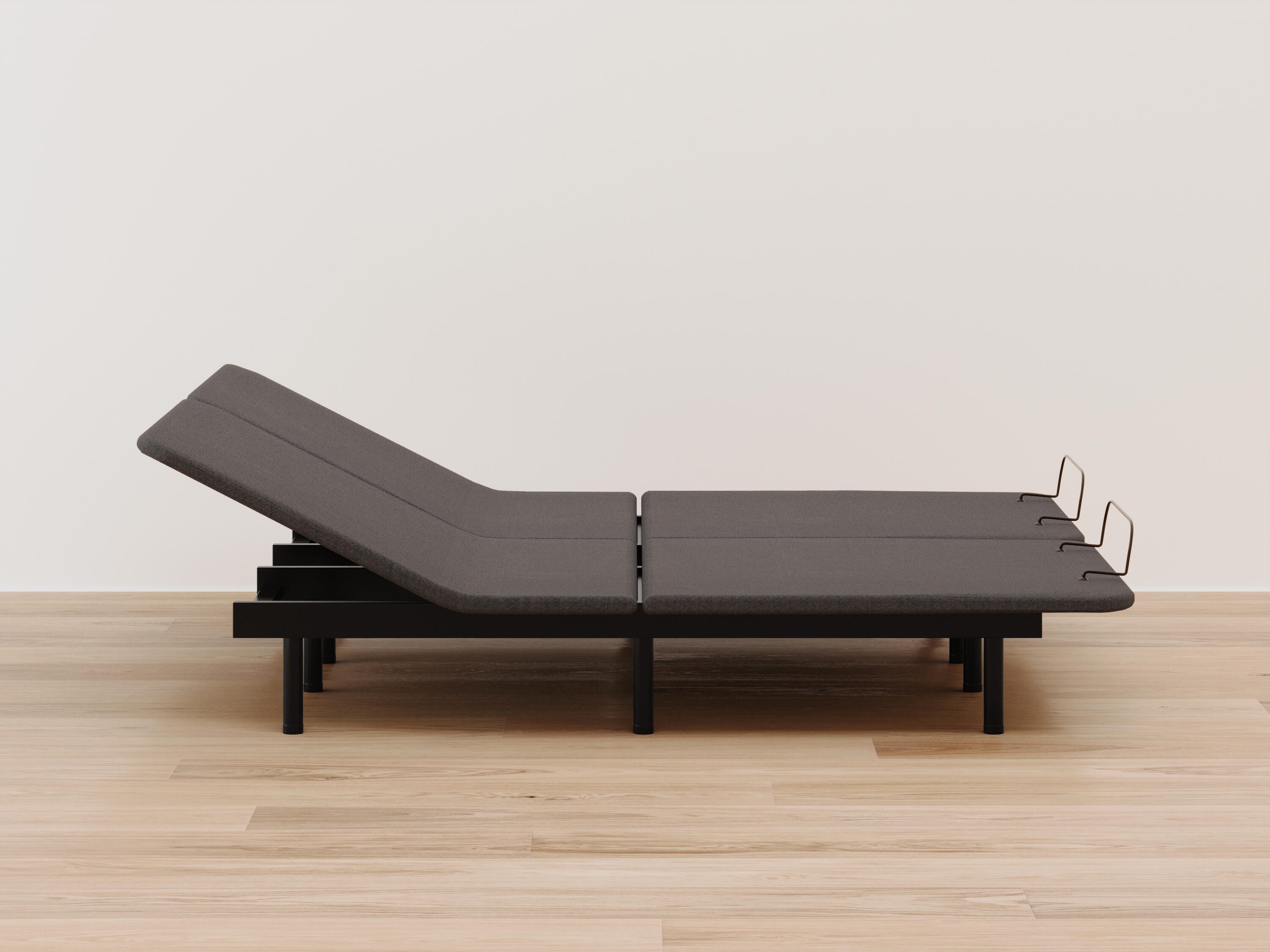 Comfort Classic Adj Base Split California King Adjustable Base, Black, large