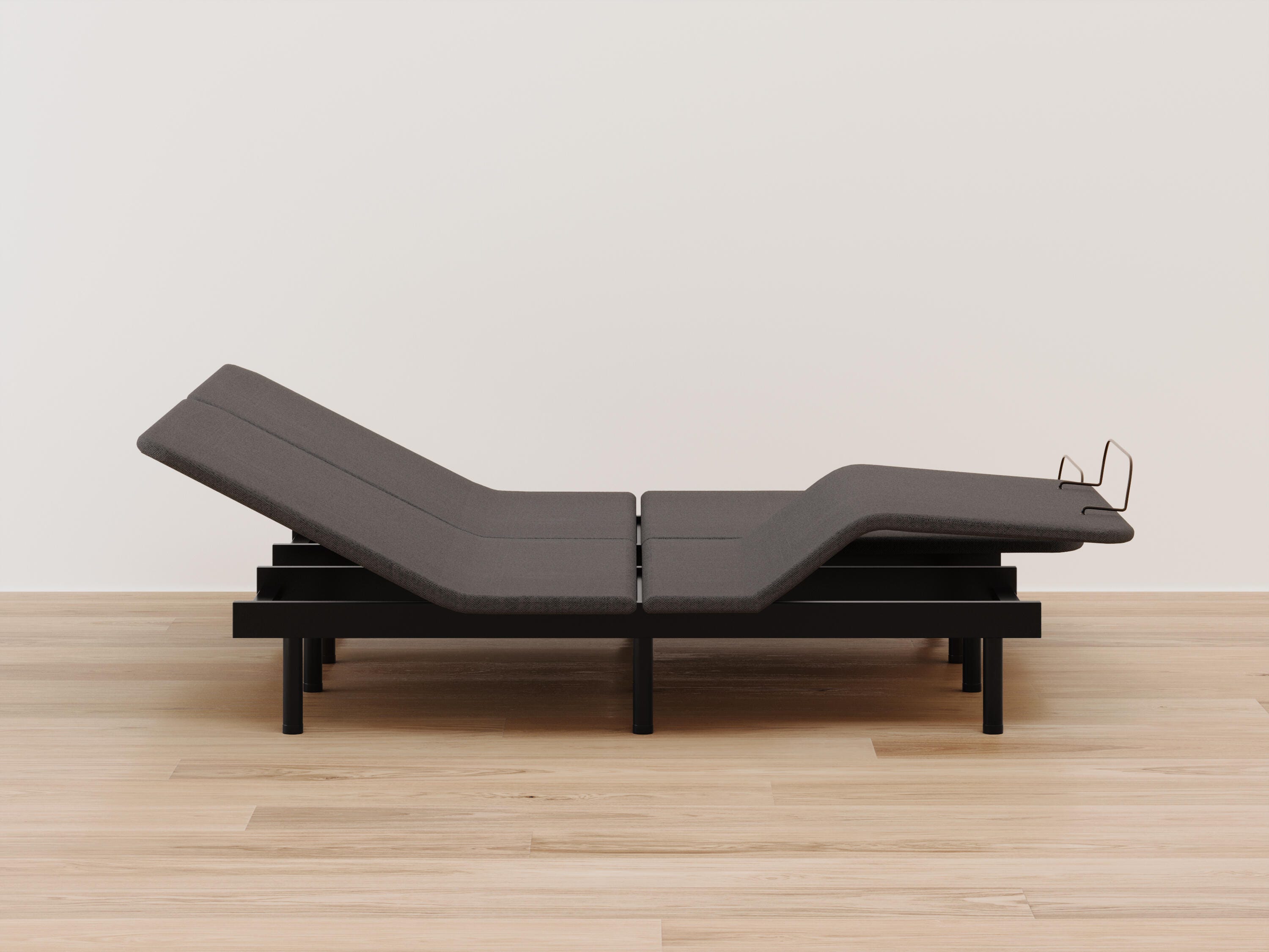 Comfort Classic Adj Base Split California King Adjustable Base, Black, large