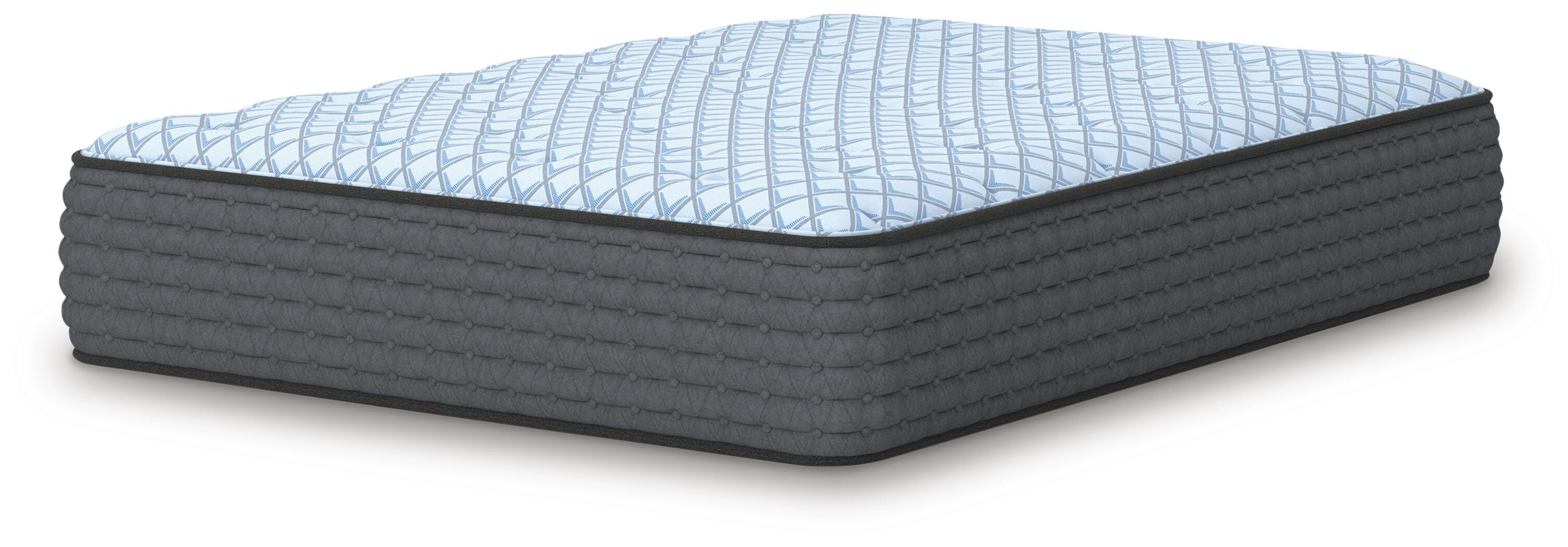 Destin Cove Plush Queen Mattress, Blue, large