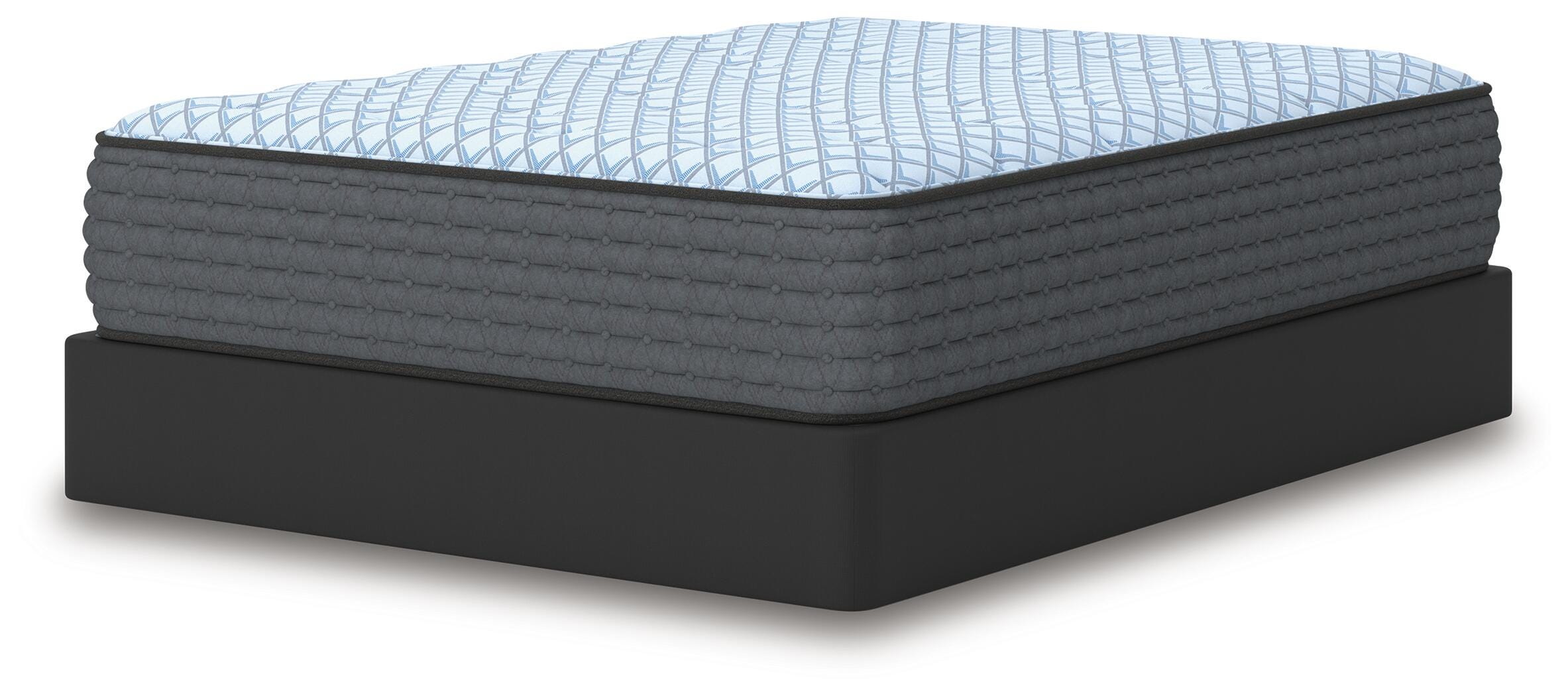Destin Cove Plush Queen Mattress, Blue, large