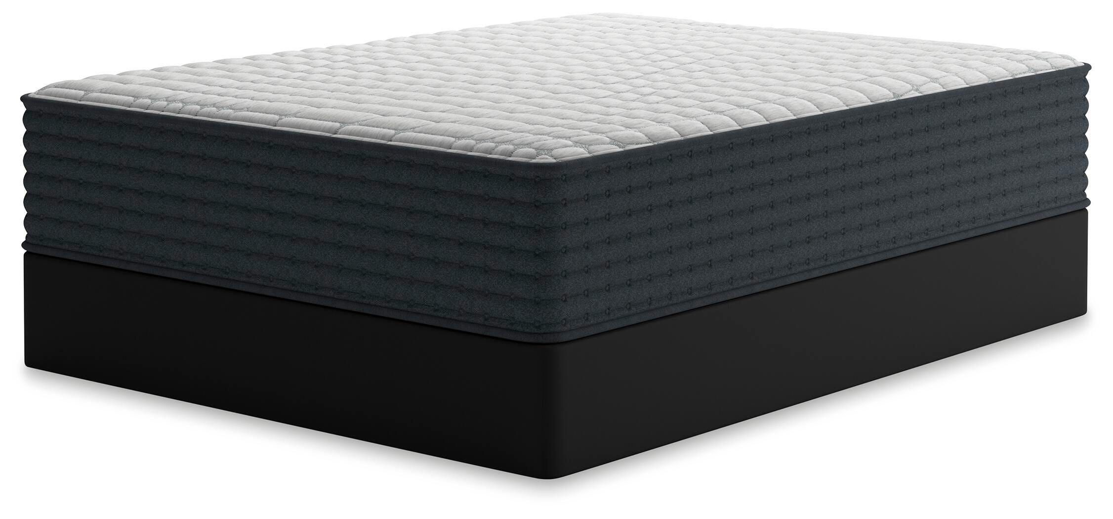 Hybrid 1300 California King Mattress, White, large