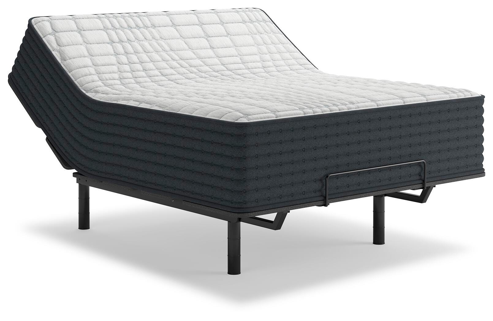 Hybrid 1400 California King Mattress, White, large