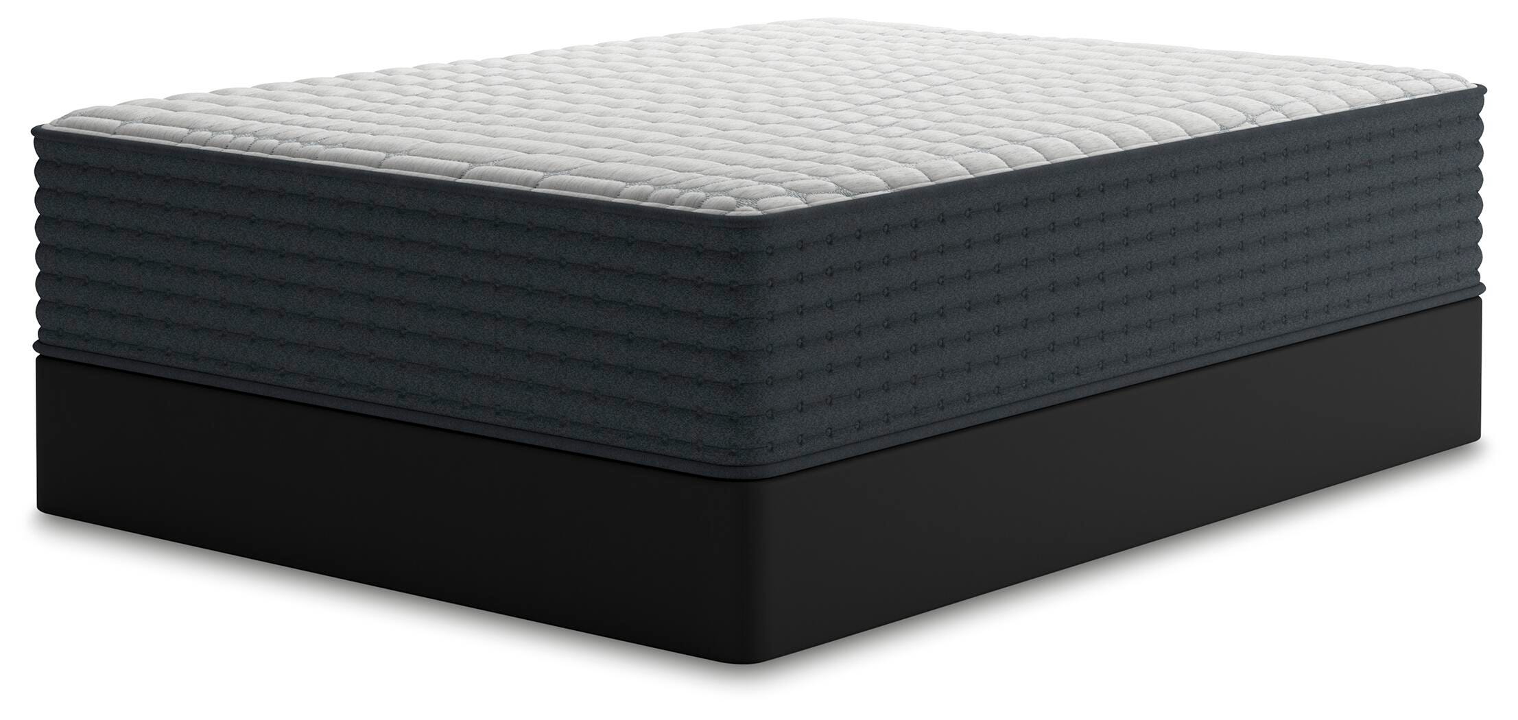 Hybrid 1400 California King Mattress, White, large