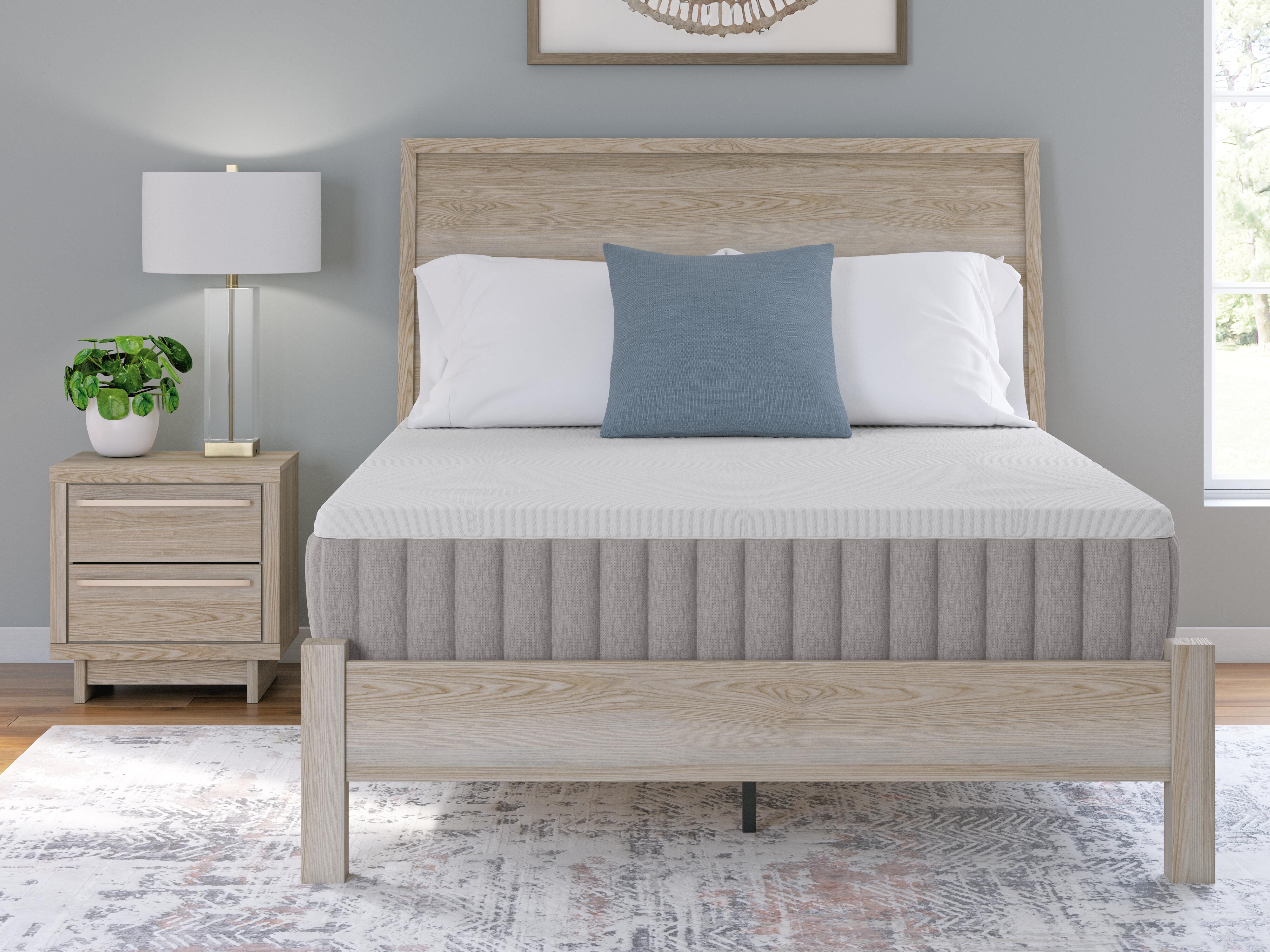 Terra Sleep Firm Queen Mattress, White, large