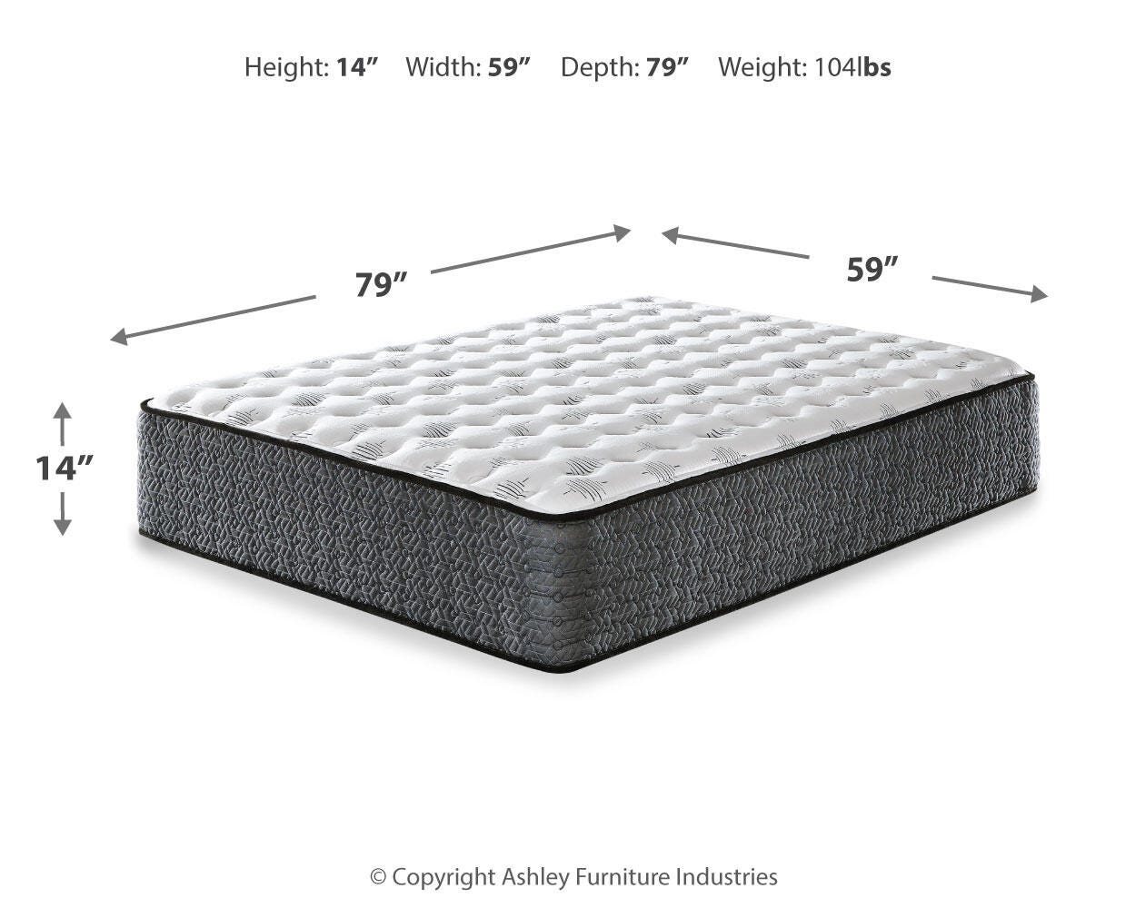 Ultra Luxury Firm Tight Top with Memory Foam King Mattress - image 8