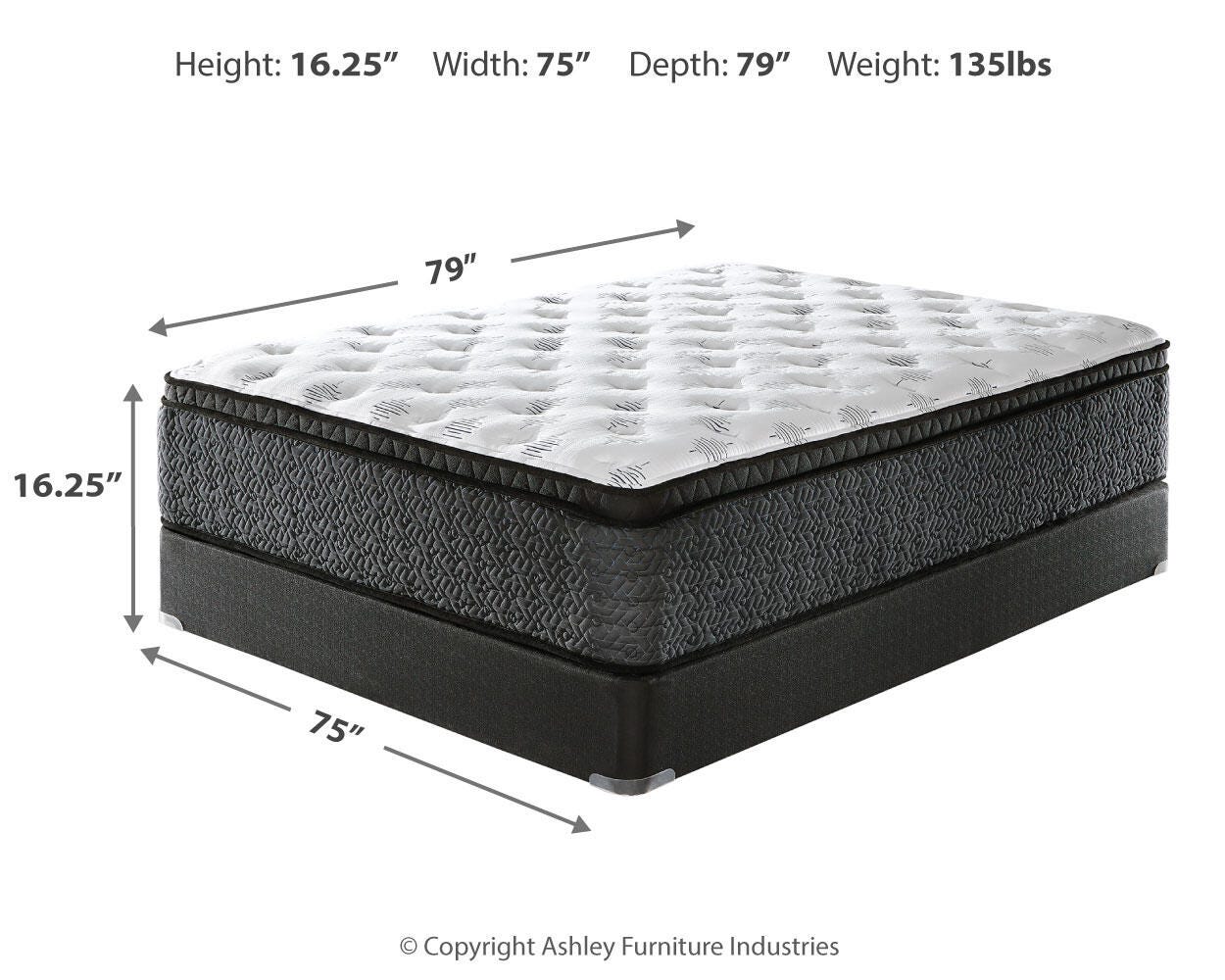 Ultra Luxury ET with Memory Foam King Mattress - image 5