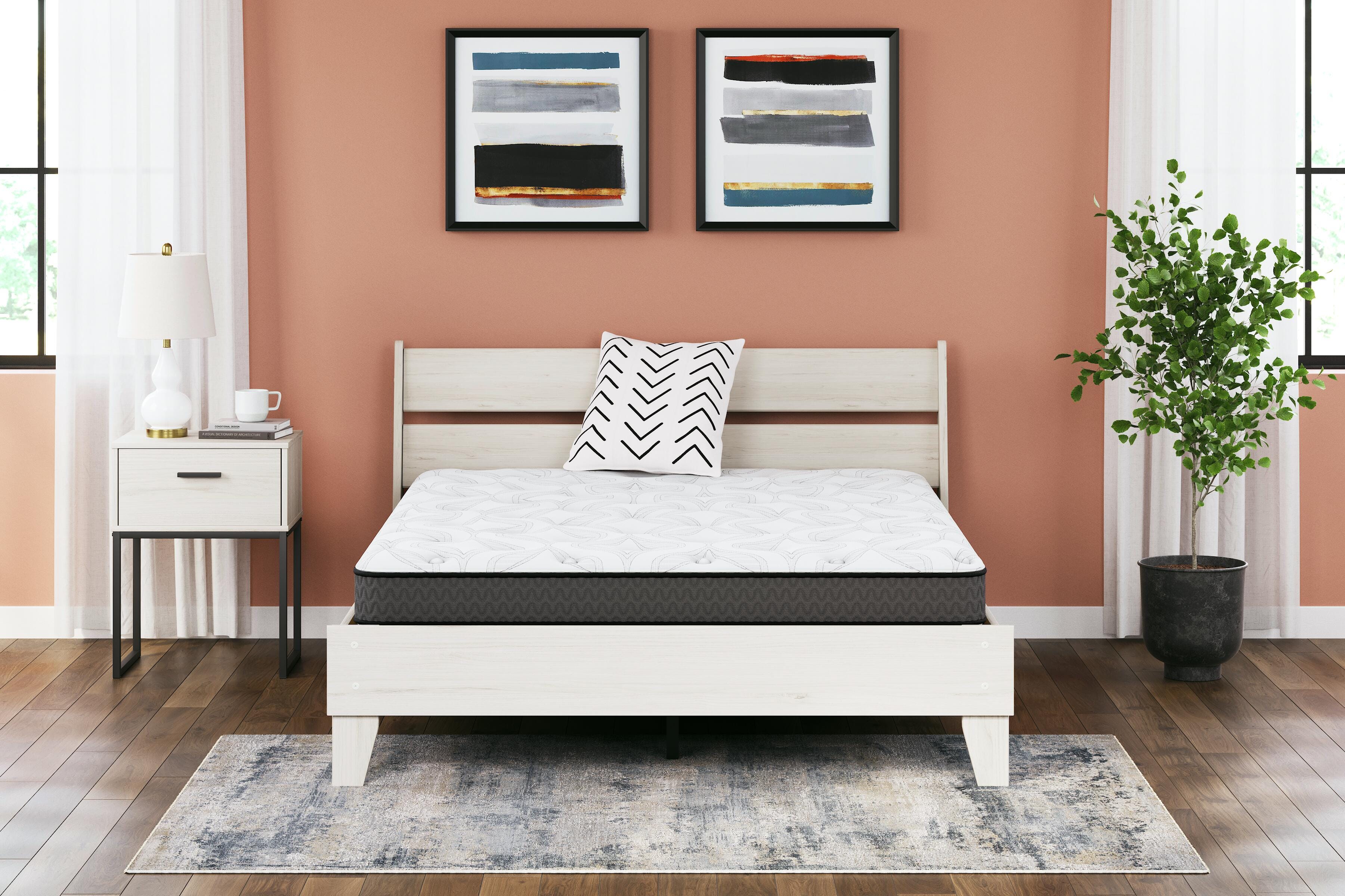 8 Inch Bonnell Hybrid Full Mattress - image 1