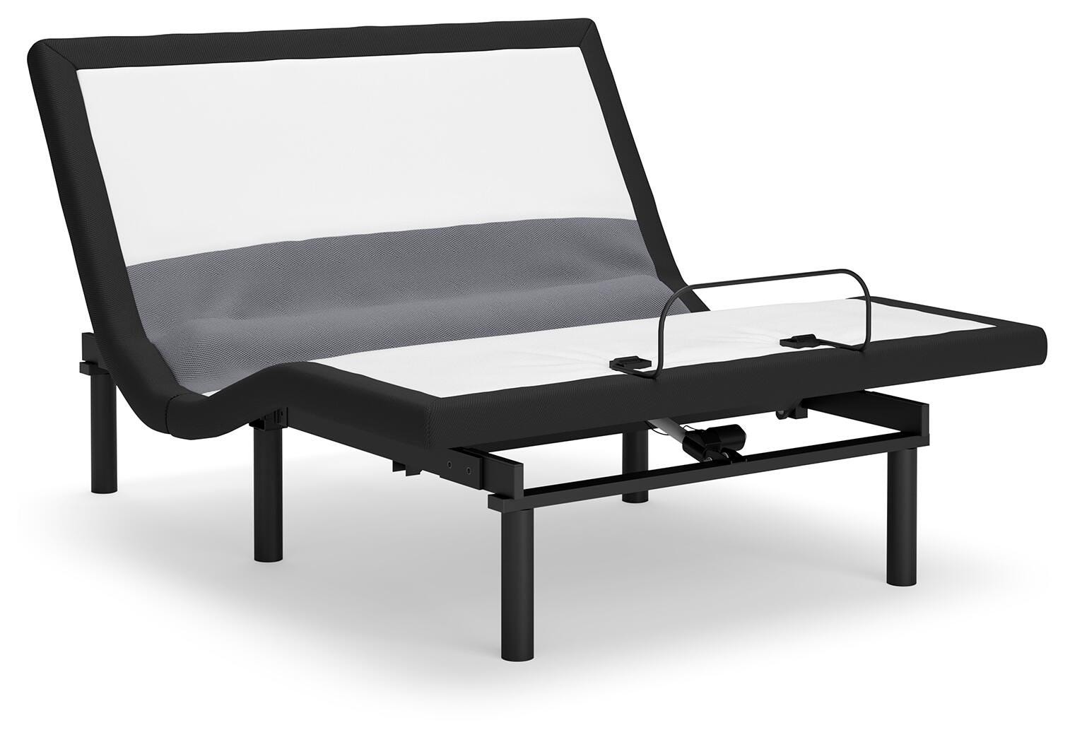 Best Base with Lumbar and Audio Queen Adjustable Base, Charcoal Gray, large