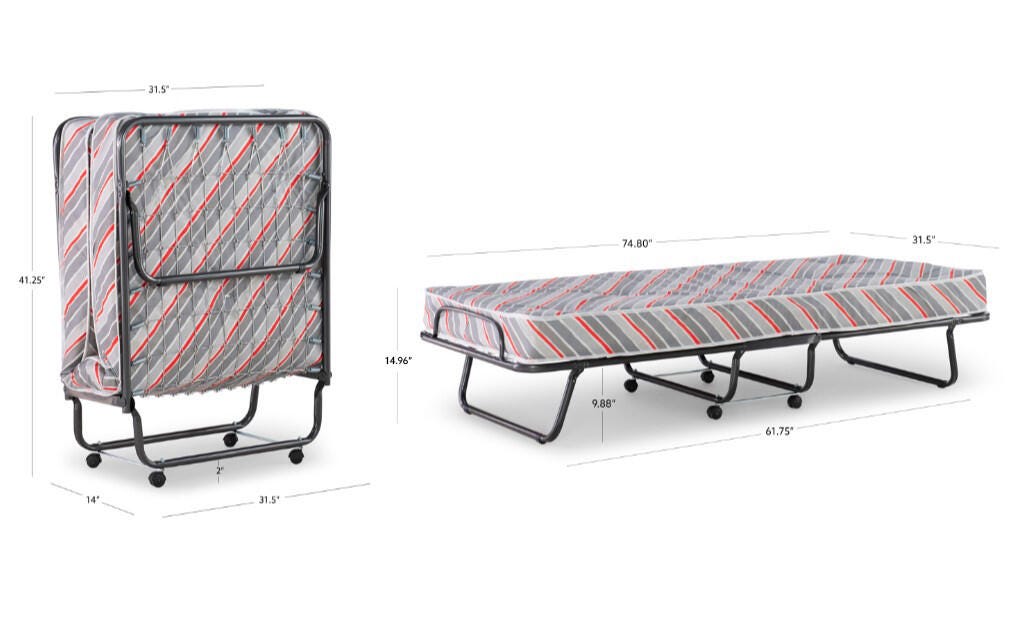 Linon Torino Folding Bed, , large