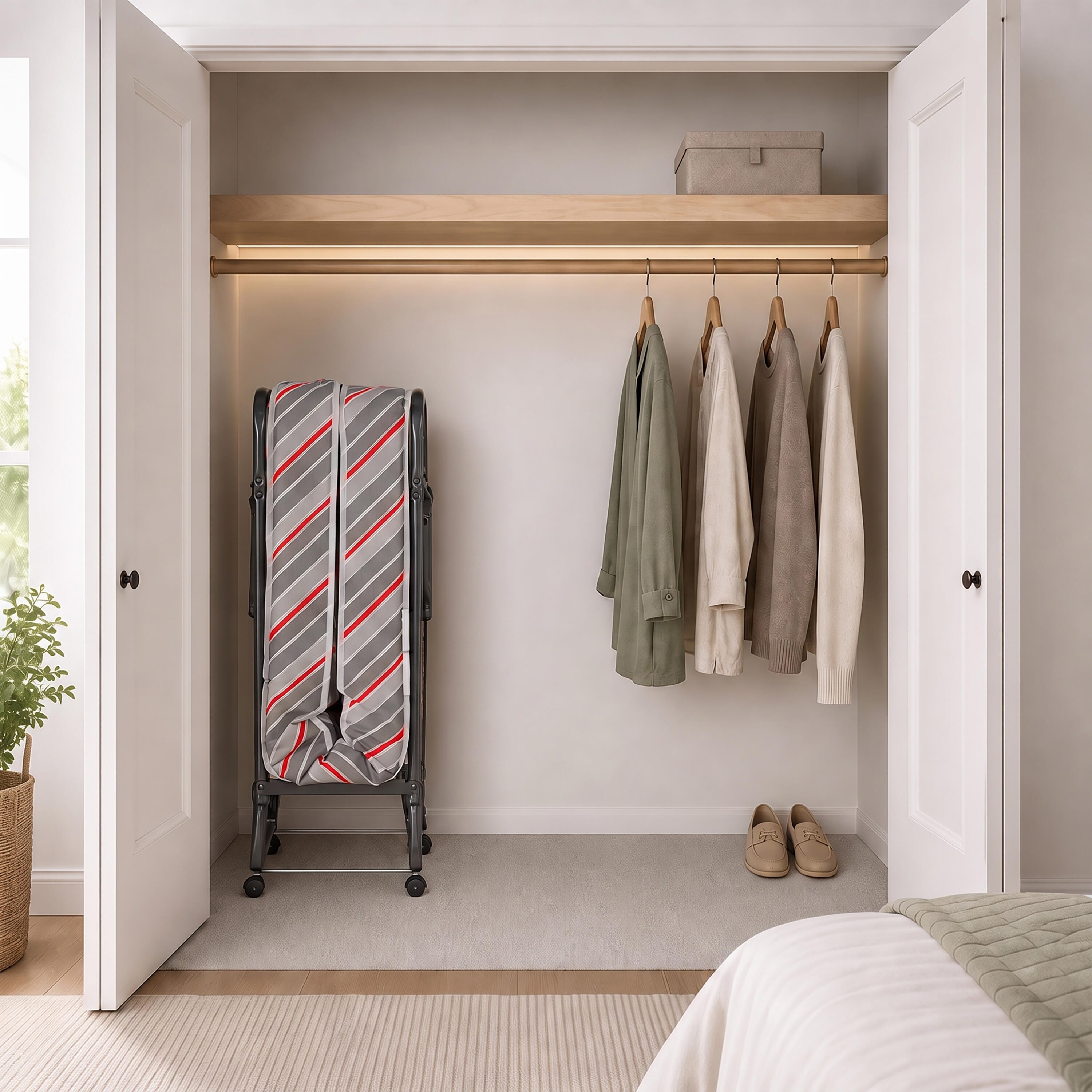 Linon Torino Folding Bed, , large