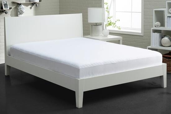 Bedgear Basic Mattress Protector, White, rollover