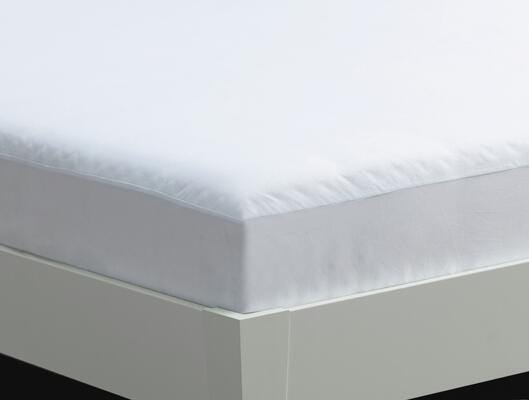 Bedgear Basic Mattress Protector, White, large