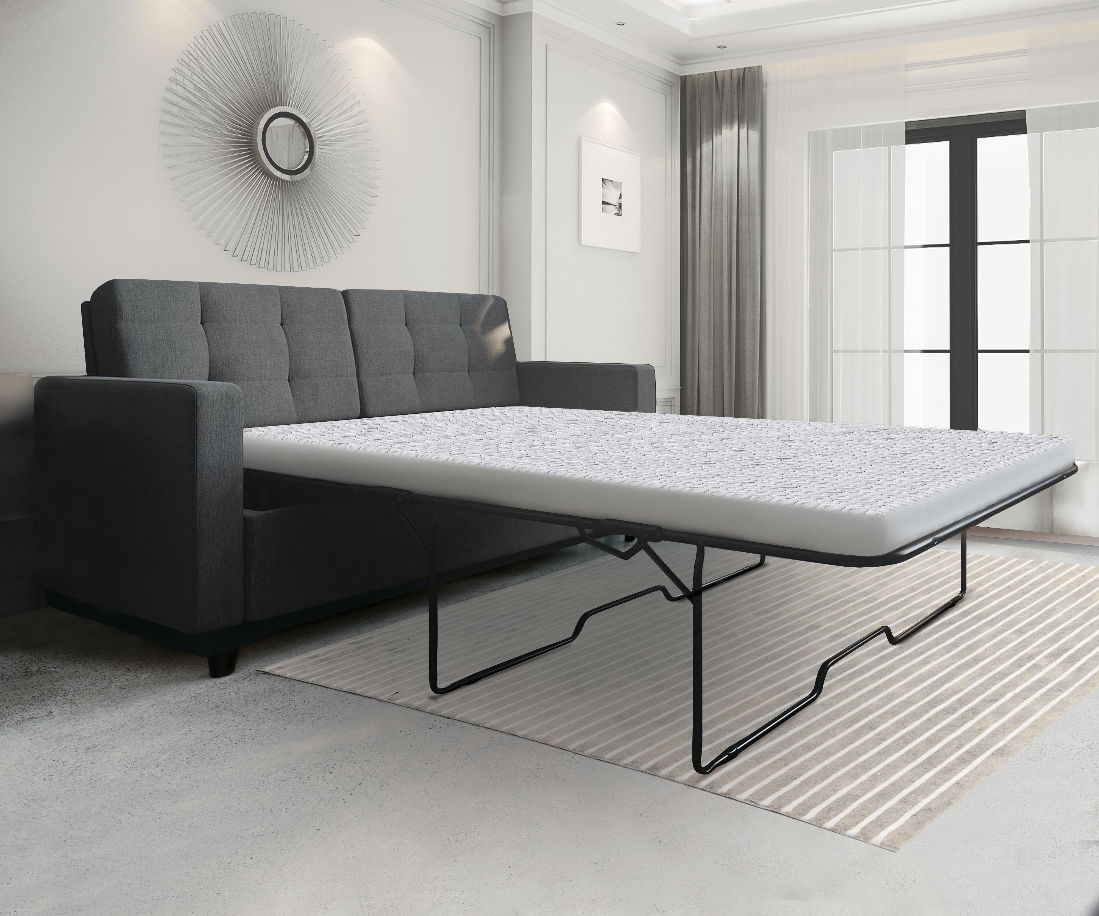 Bedgear Dri-Tec&reg; Sofa Mattress Protector, White, rollover
