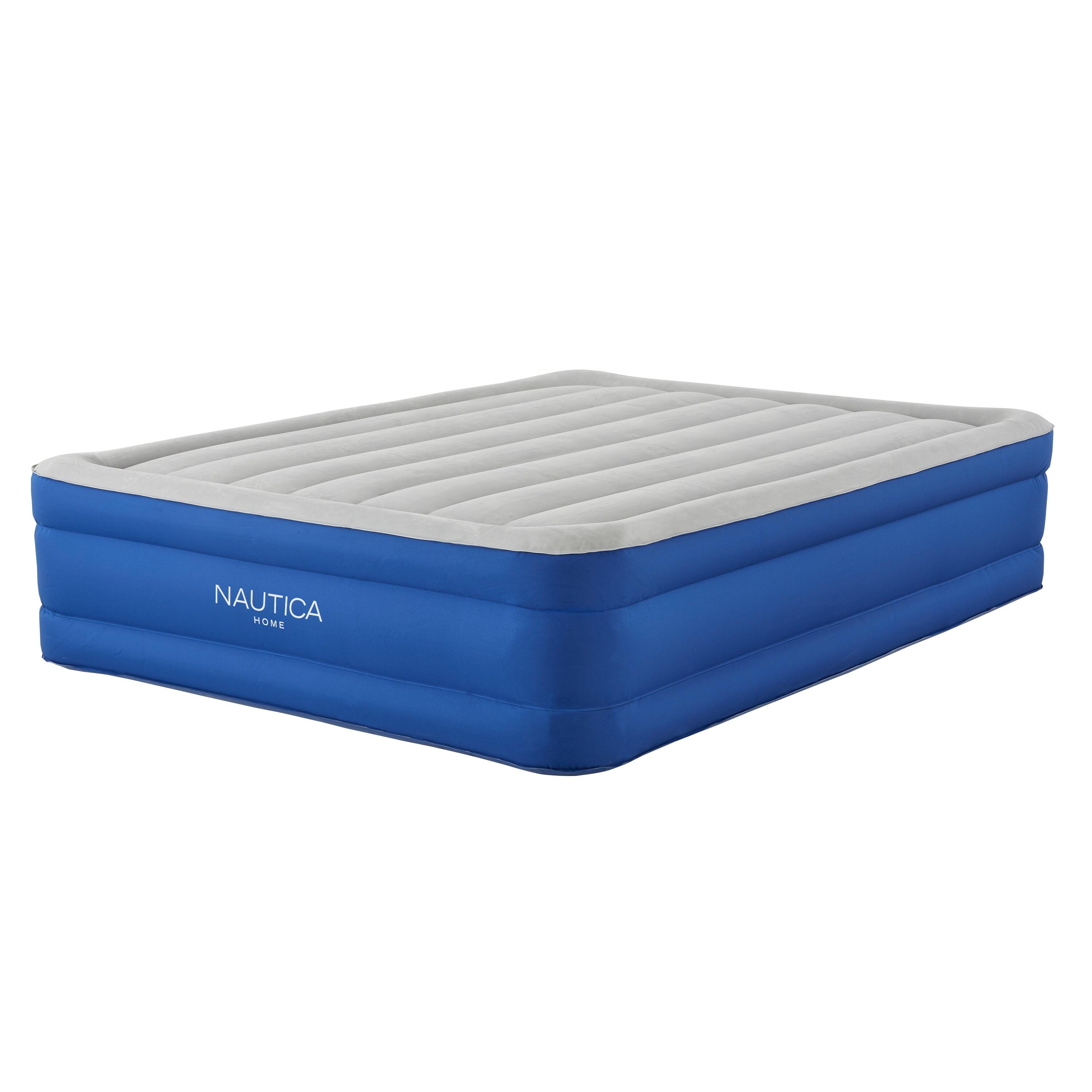 Nautica Home Plushaire&trade; Pillowtop Queen Air Bed, Blue, large