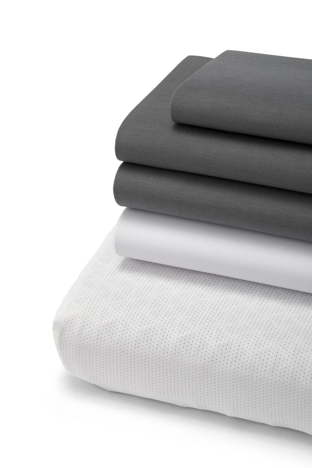 Purple®  SoftStretch Sheets Full, White, large