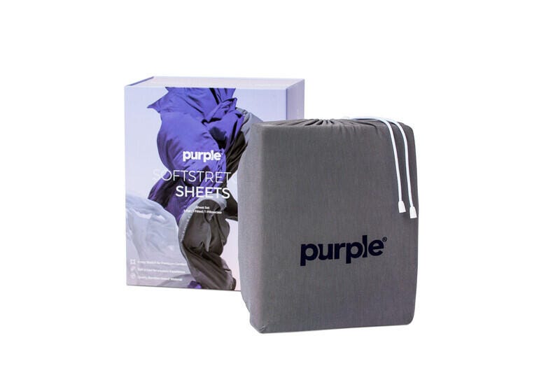 Purple&reg;&nbsp; SoftStretch Sheets Queen, Gray, large