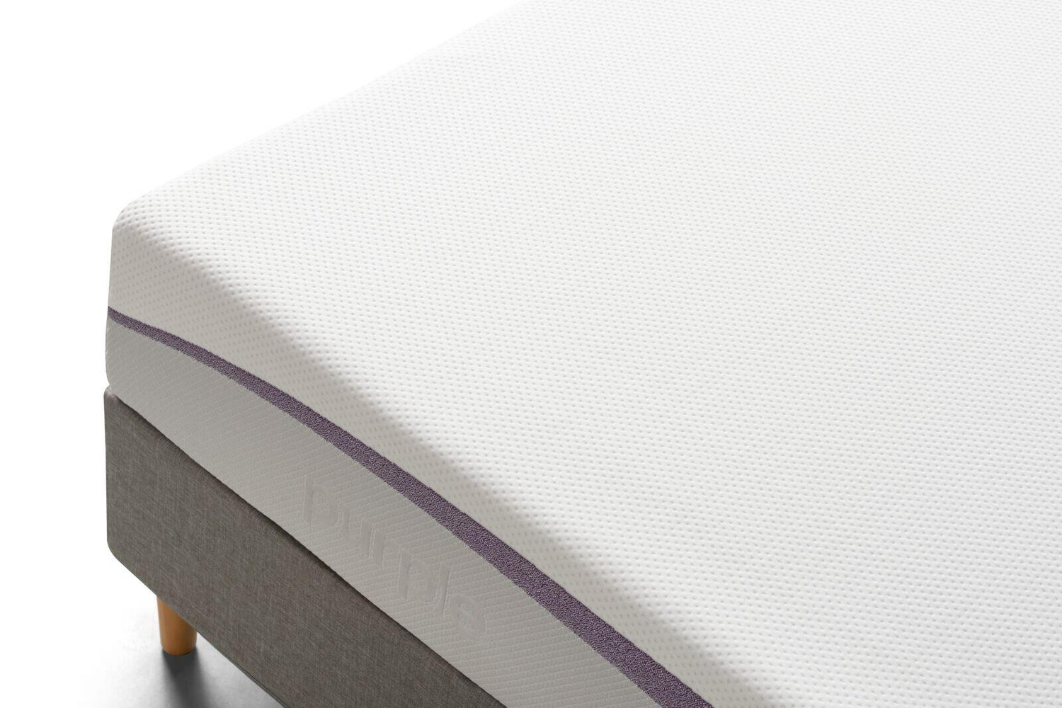 Purple® Twin Mattress, Gray/White, large