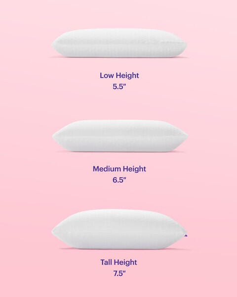 Purple® Harmony Low King Pillow, White, large
