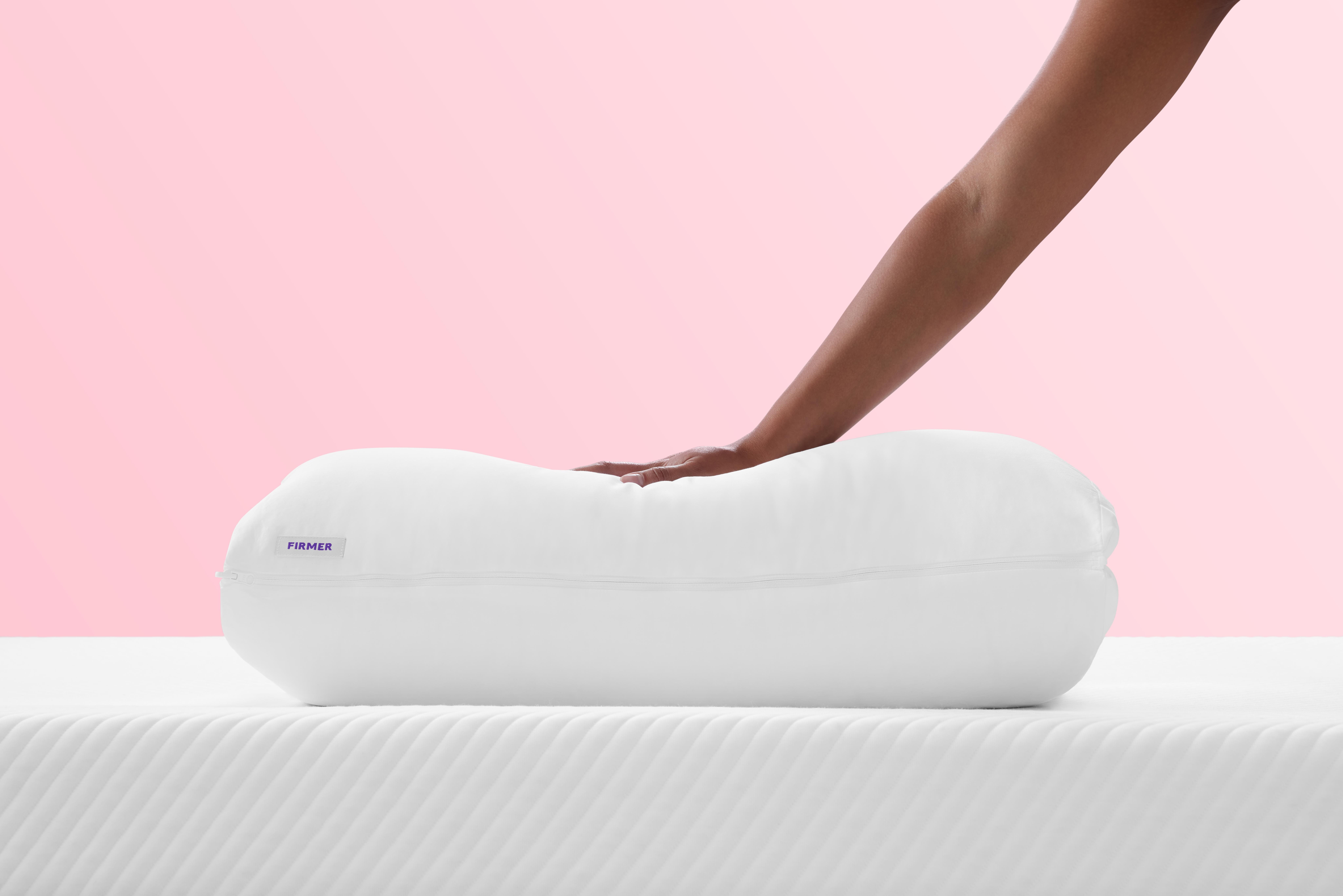 Purple® Twin Cloud King Pillow, White, large