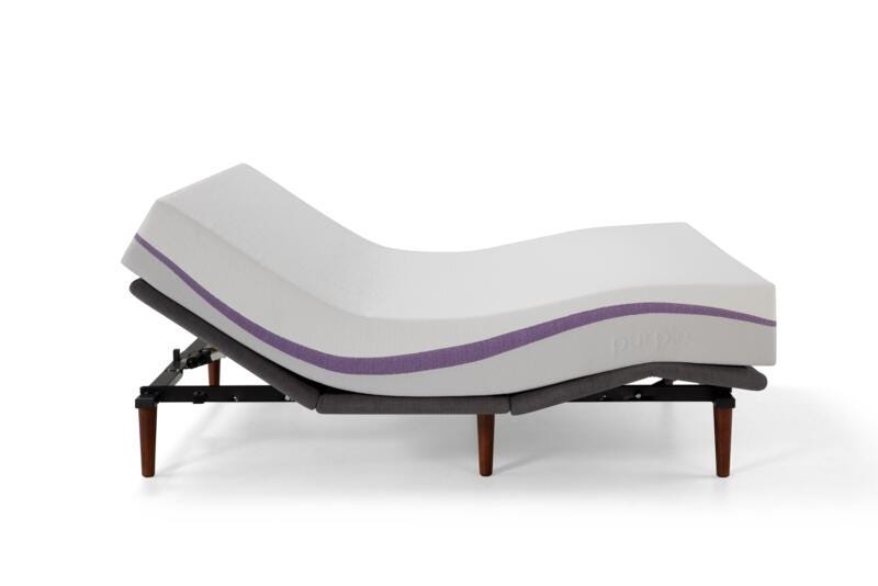 The Purple Ascent Adjustable Base - Queen, Gray, large