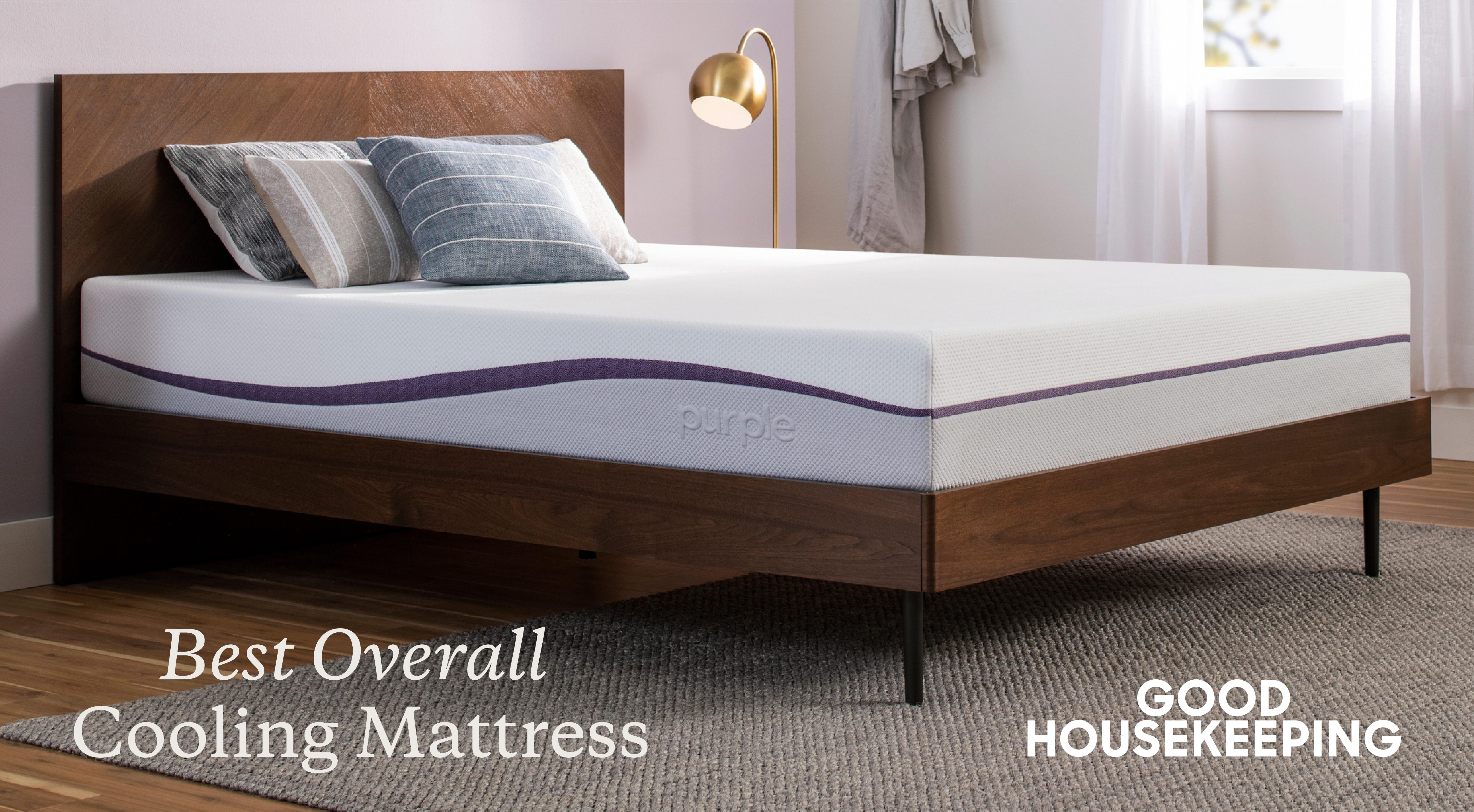 Purple Restore Premier Soft Queen Mattress, Purple, large