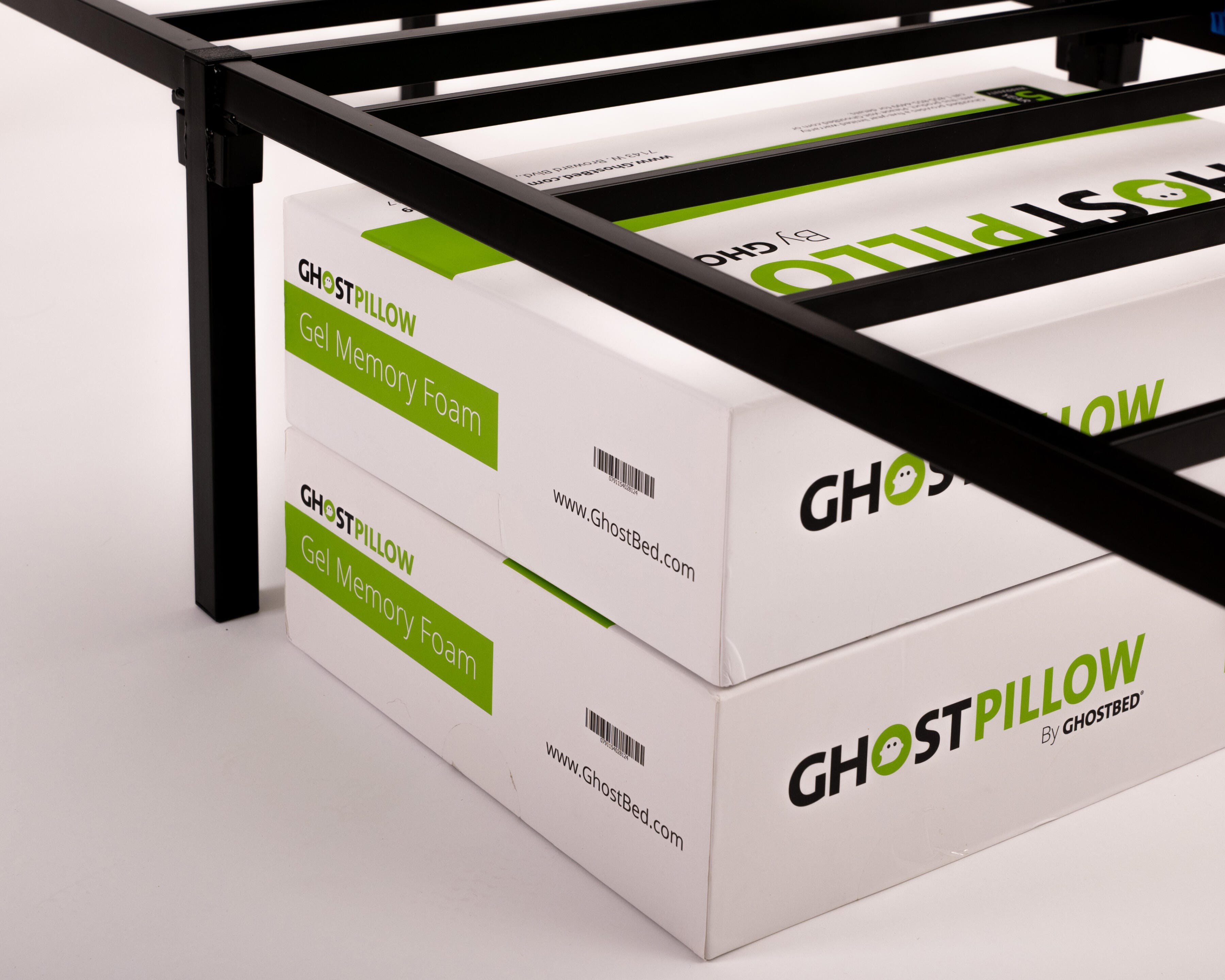 GhostBed All in One Metal Foundation, Black, large