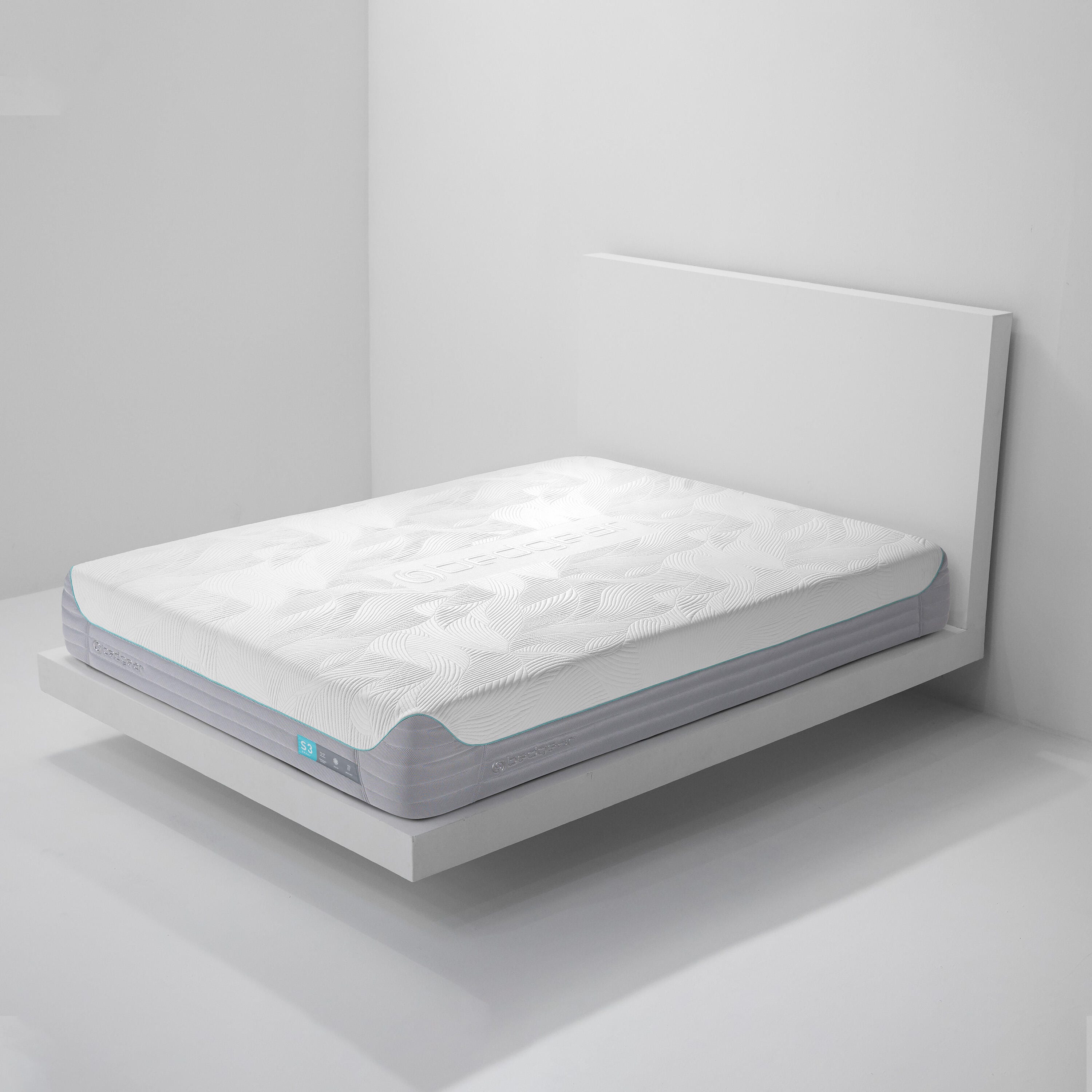 Bedgear S3 Performance King Mattress, White, large