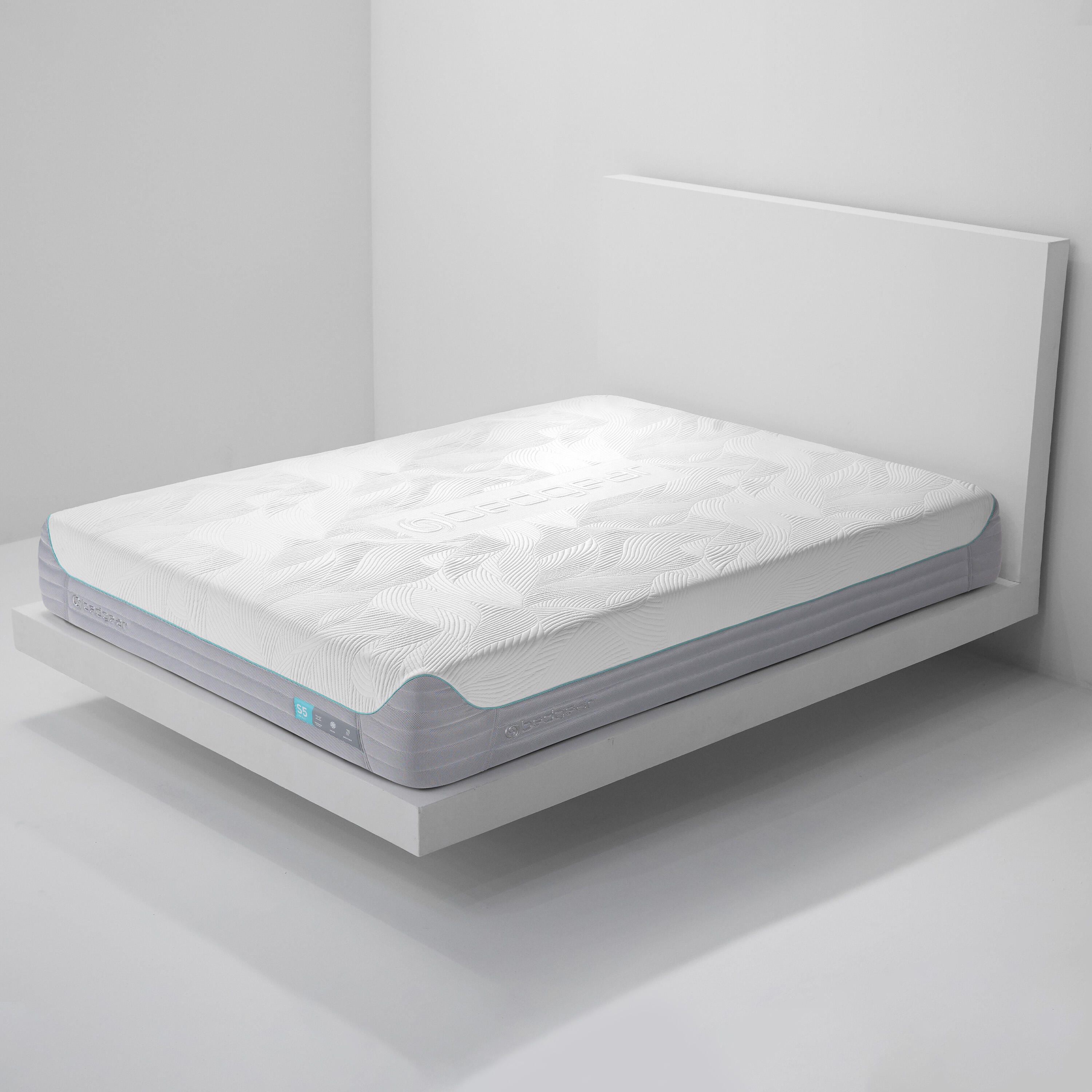 Bedgear S5 Performance Full Mattress, White, large