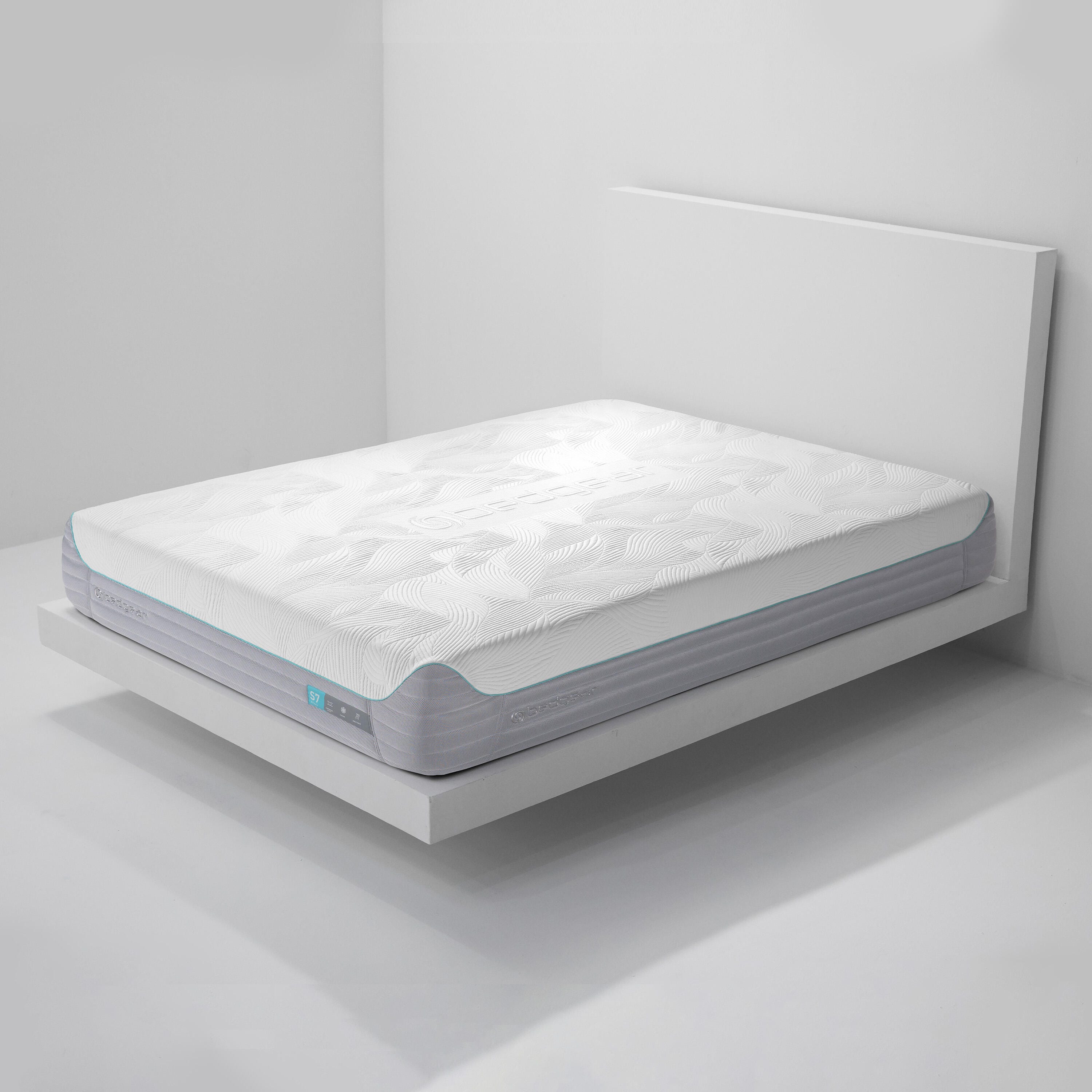 Bedgear S7 Performance Queen Mattress, White, large