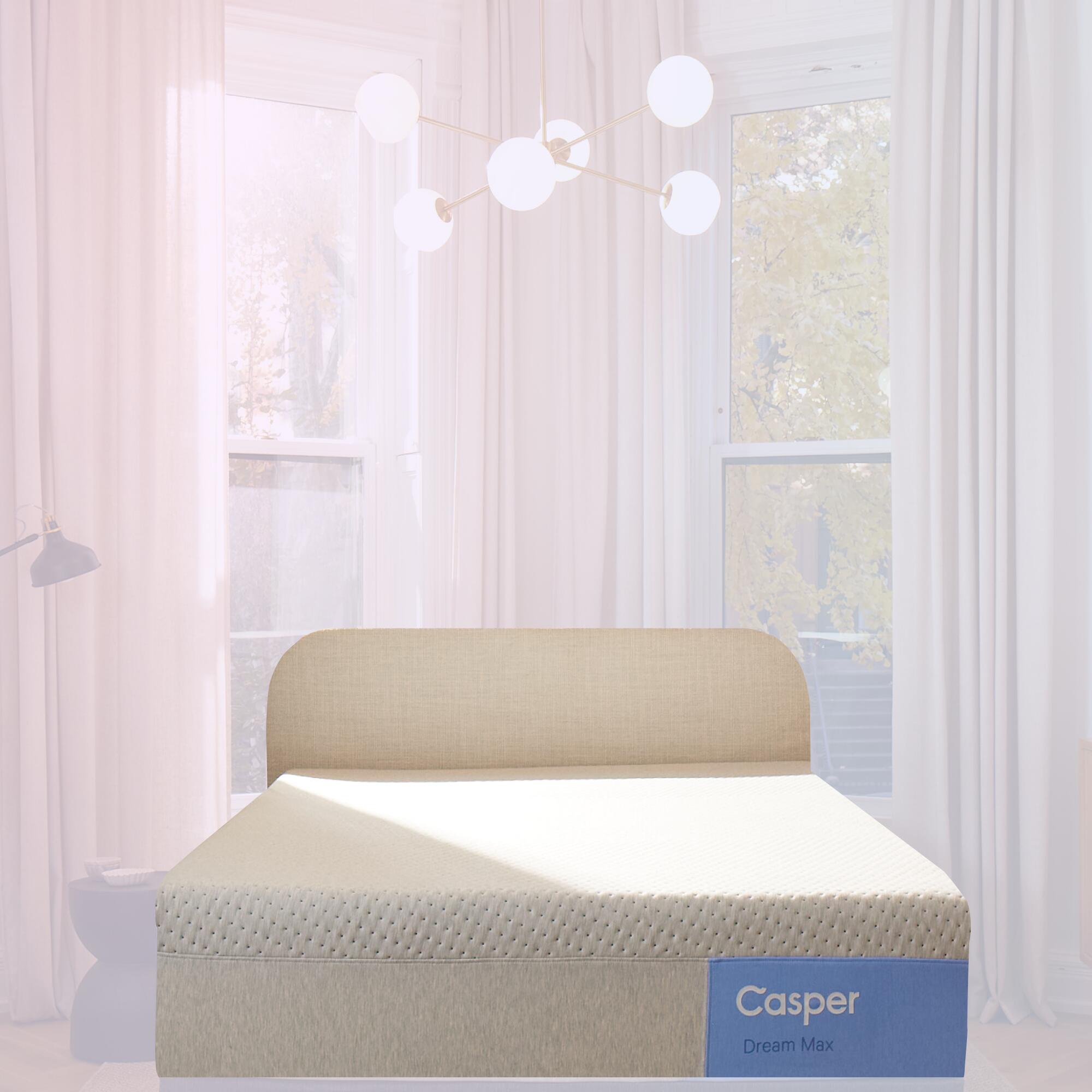 Casper Dream Max 3.0 Queen Mattress, White/Light Blue, large