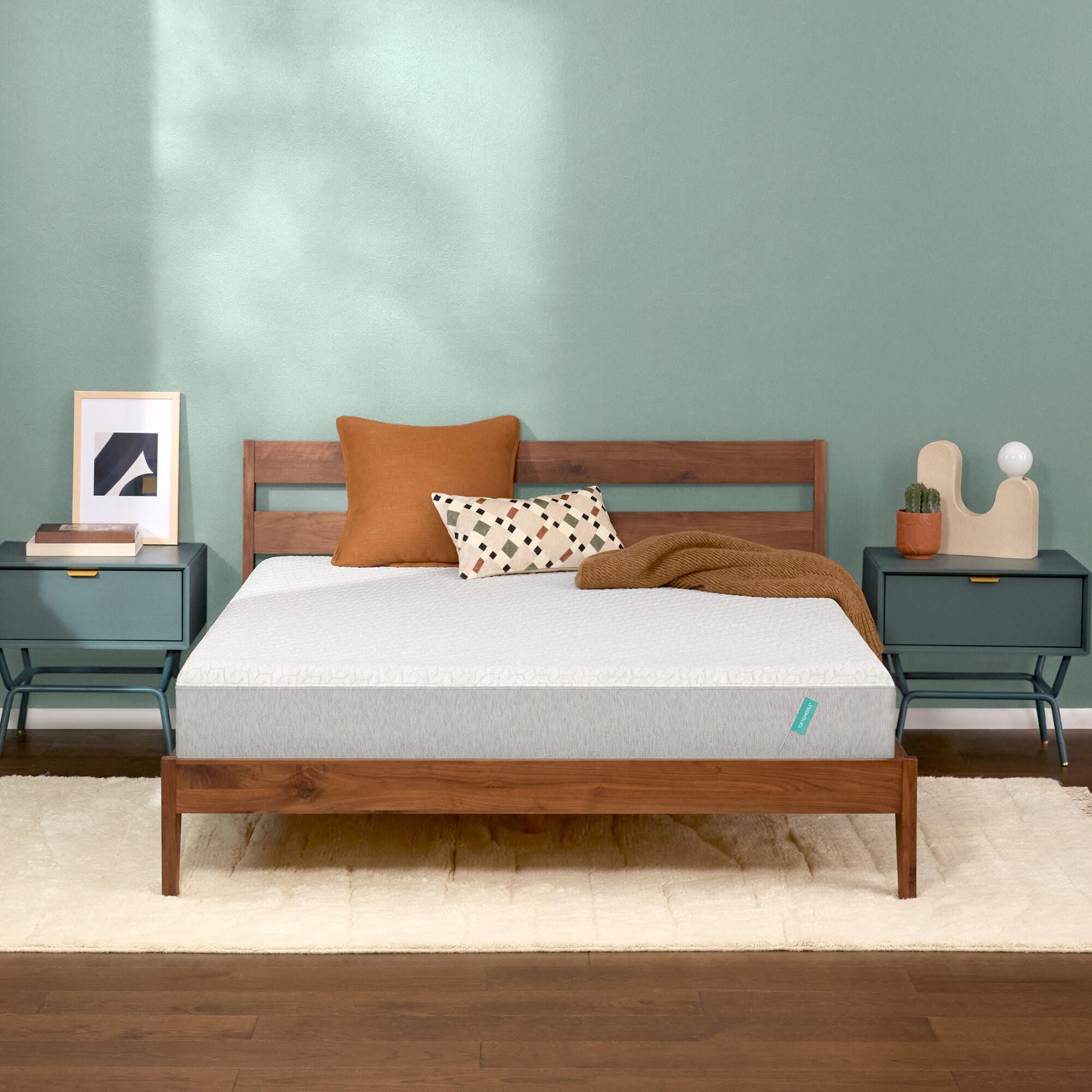 Tuft & Needle Original Foam 10" Medium Mattress -Full, Off White, rollover