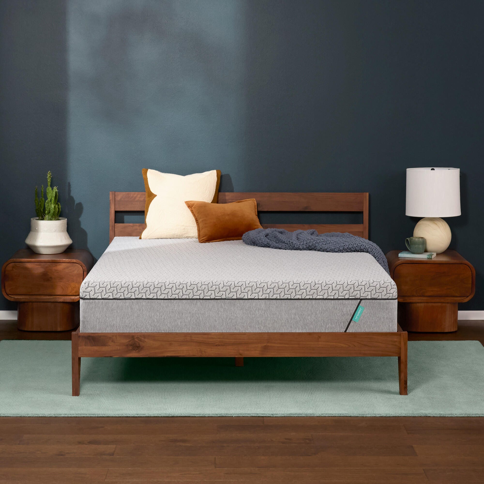 Tuft & Needle Mint Foam 12" Medium Plush Mattress -Queen, Gray, large