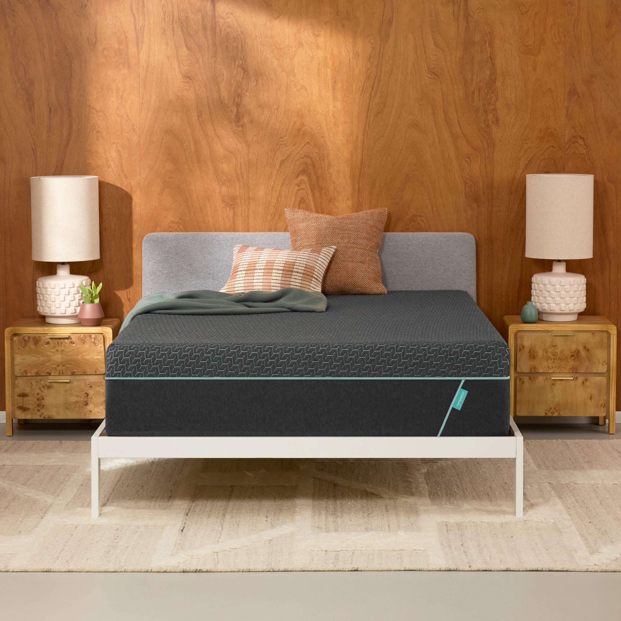 Tuft & Needle Mint Hybrid 14" Medium Plush Mattress -Full, Gray, rollover